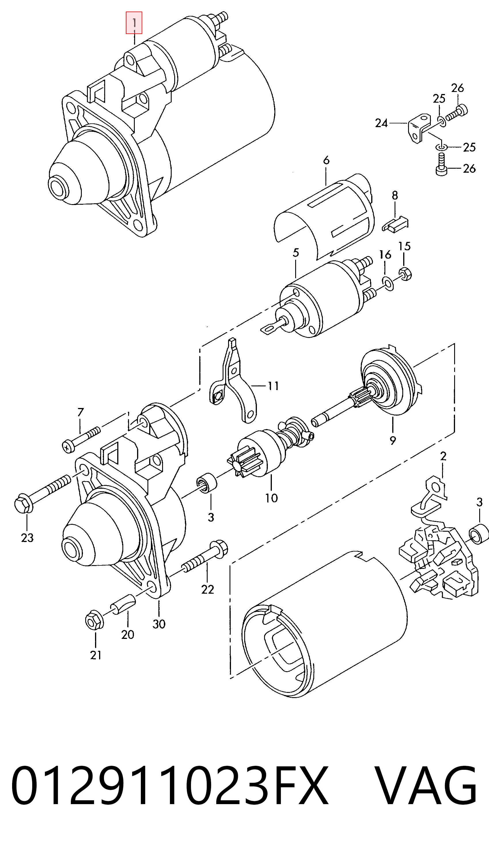 012911023FX VAG