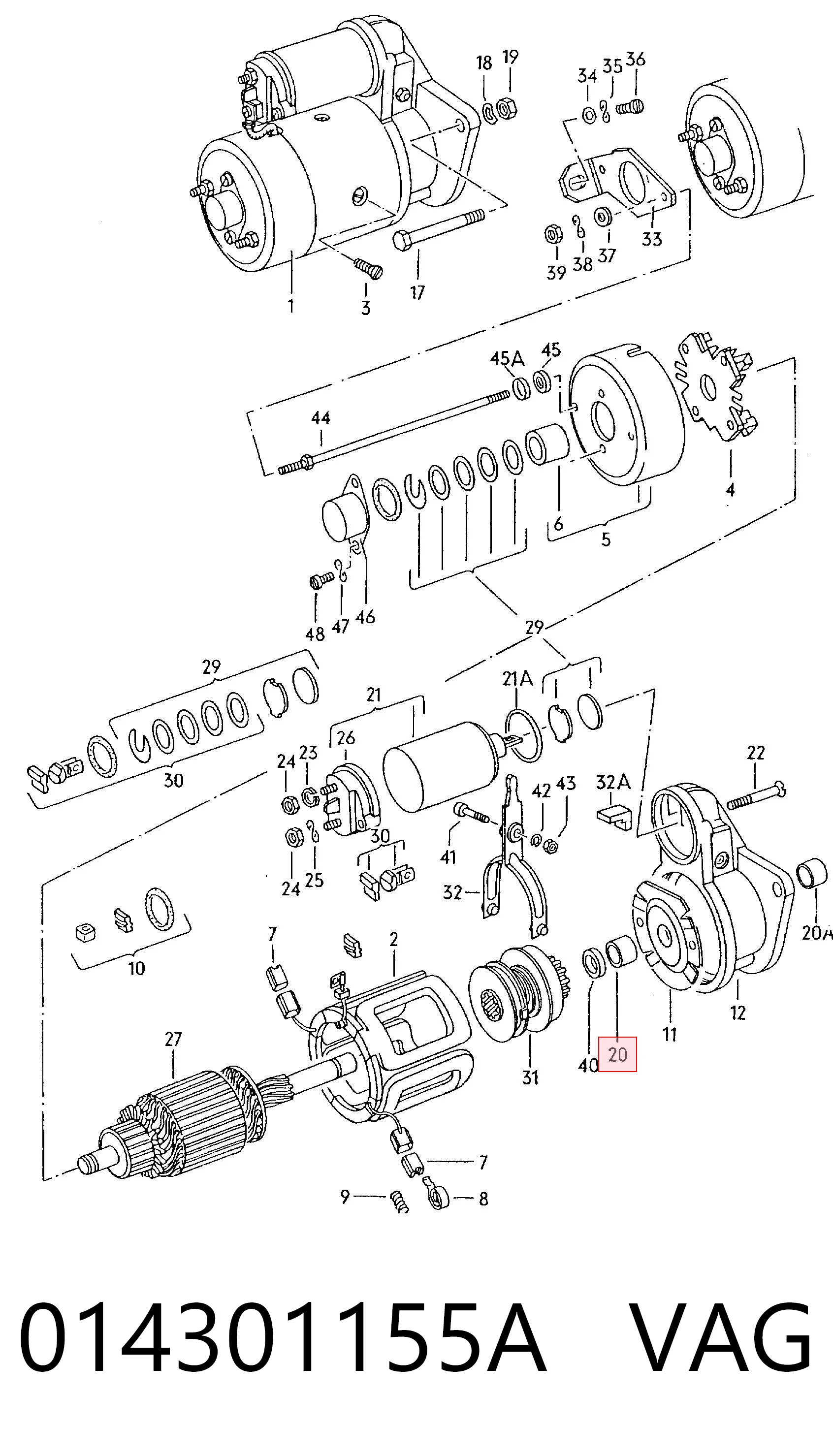 Comprar 7701024179 Renault (RVI) Buje de arranque
