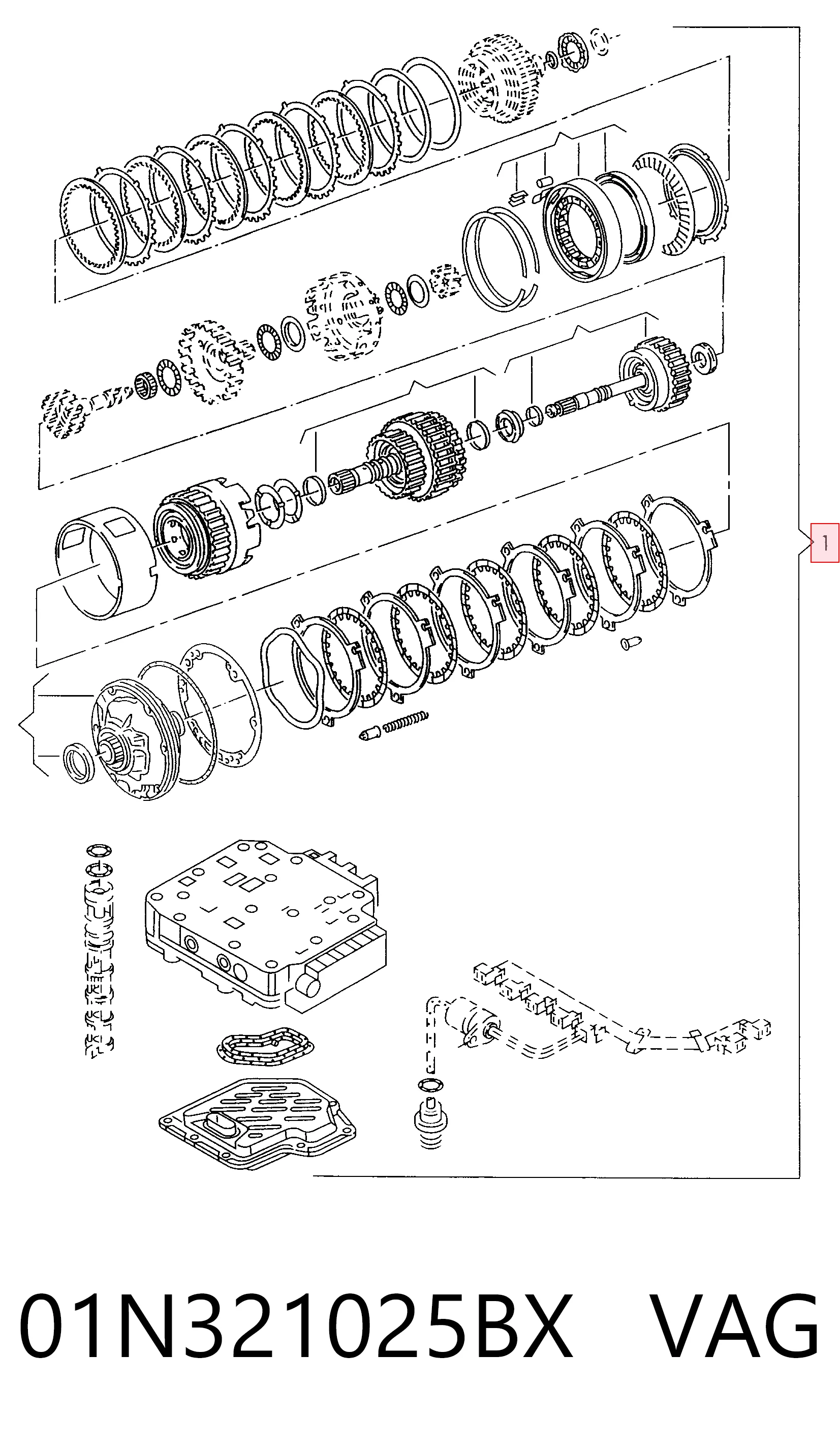 01N321025BX VAG