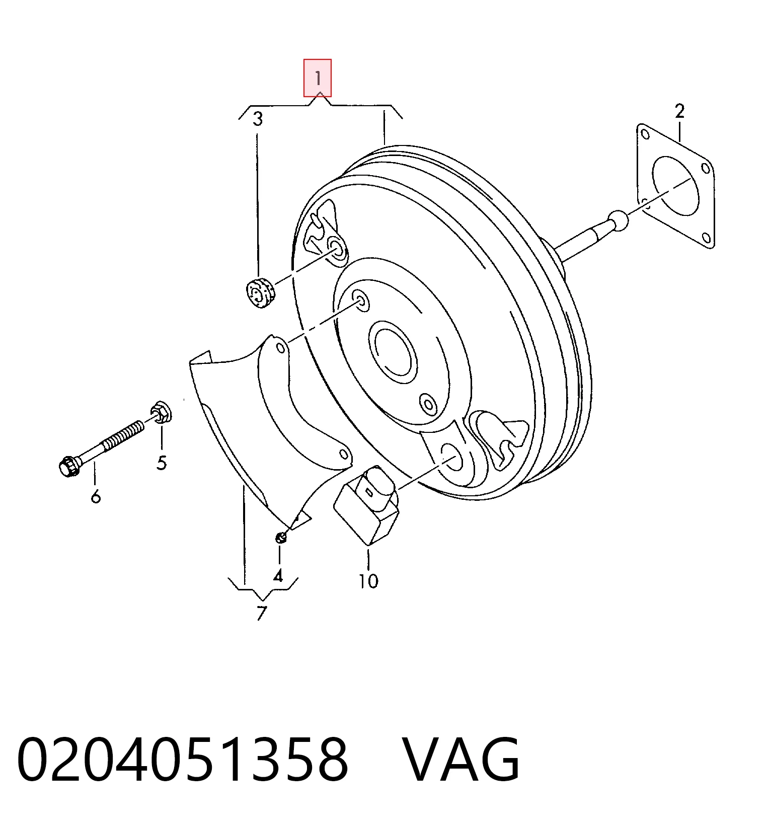 Comprar Servofreno Seat Altea XL 5P5, 5P8