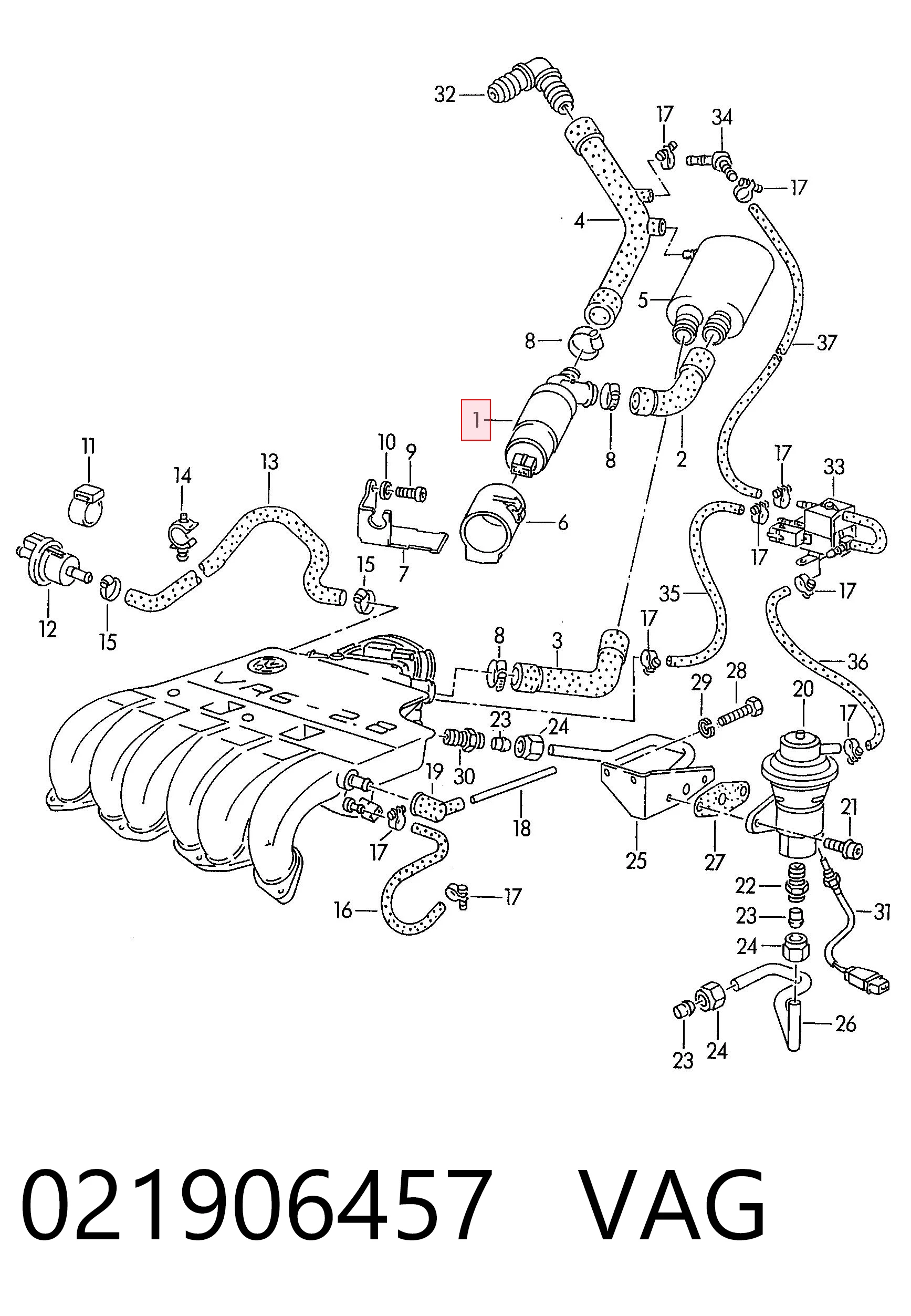 Comprar Válvula reguladora de ralentí Audi 80  89, 89Q, 8A a bajo precio