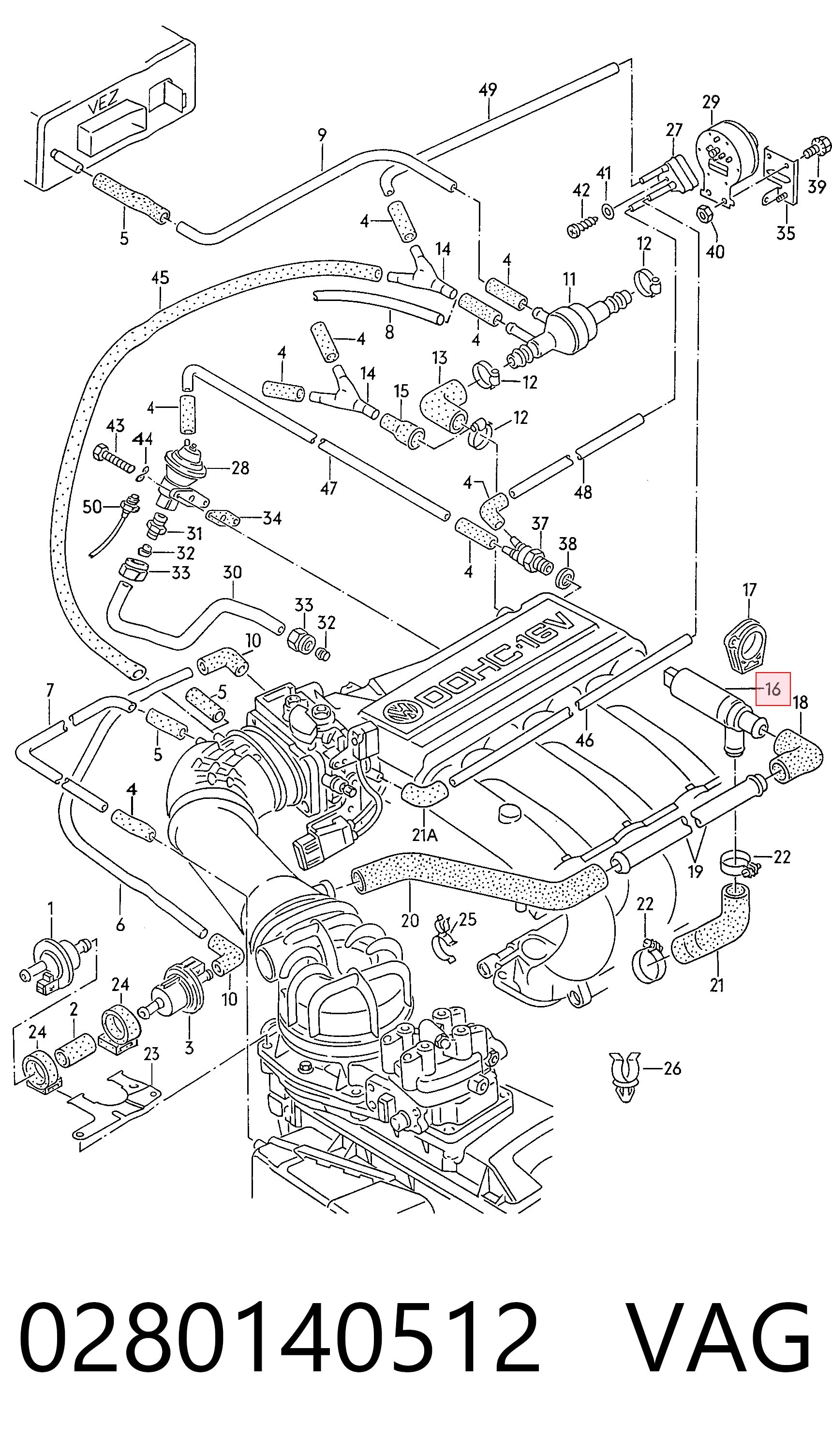 Comprar Válvula IAC Audi 100 C3 44, 44Q