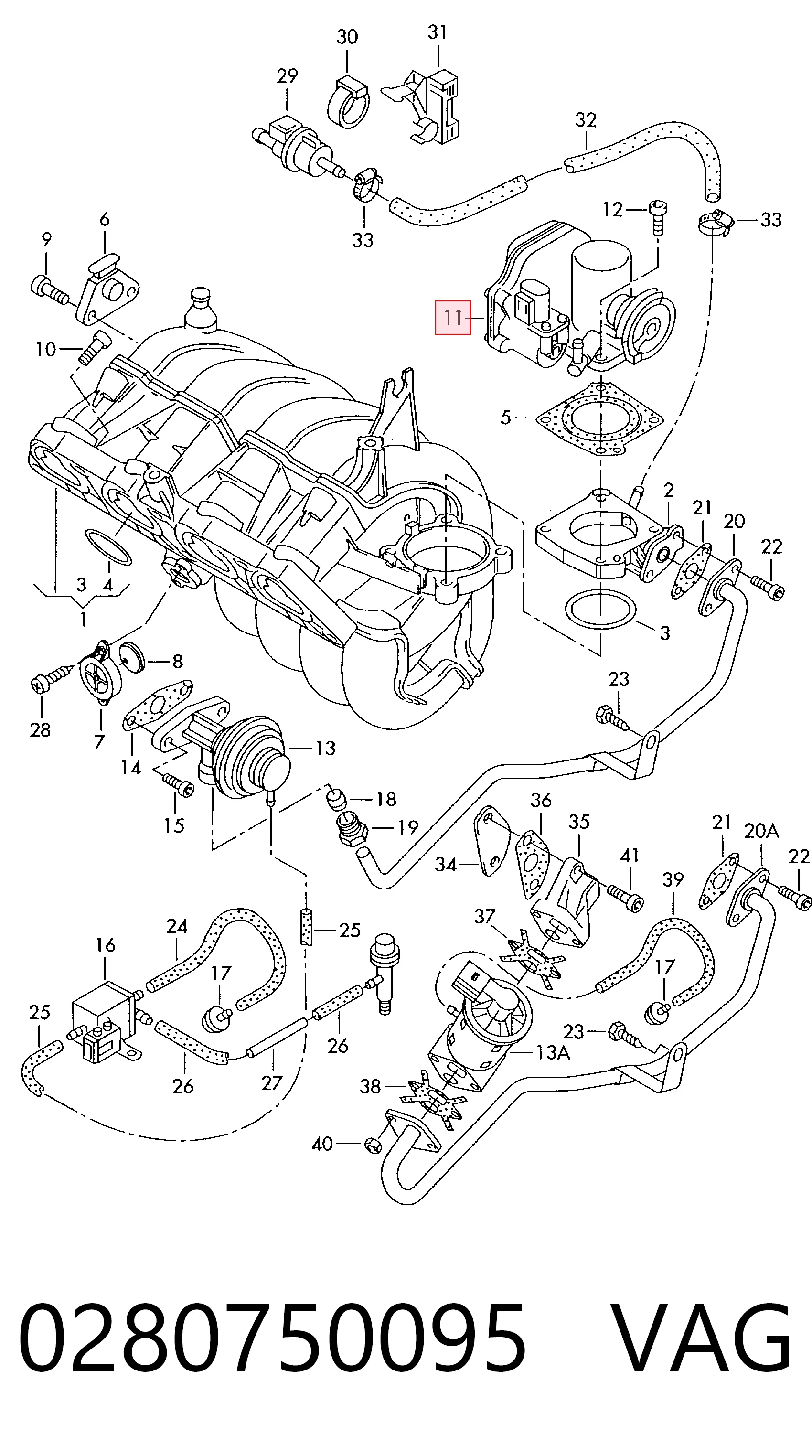 Cuerpo de aceleración completo Volkswagen Polo III hatchback (6N2) (1999 - 2001) precio, desde 34,85 EUR