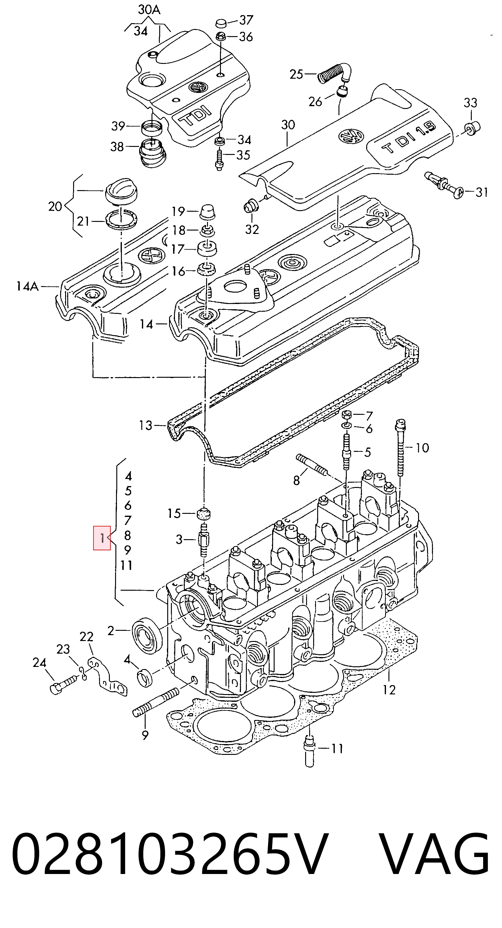 028103265V VAG