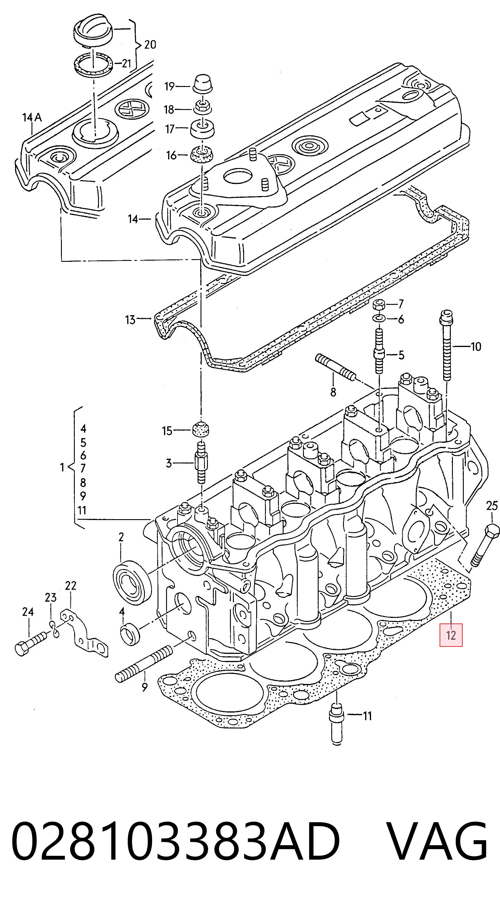  Junta de culata Ford Galaxy 