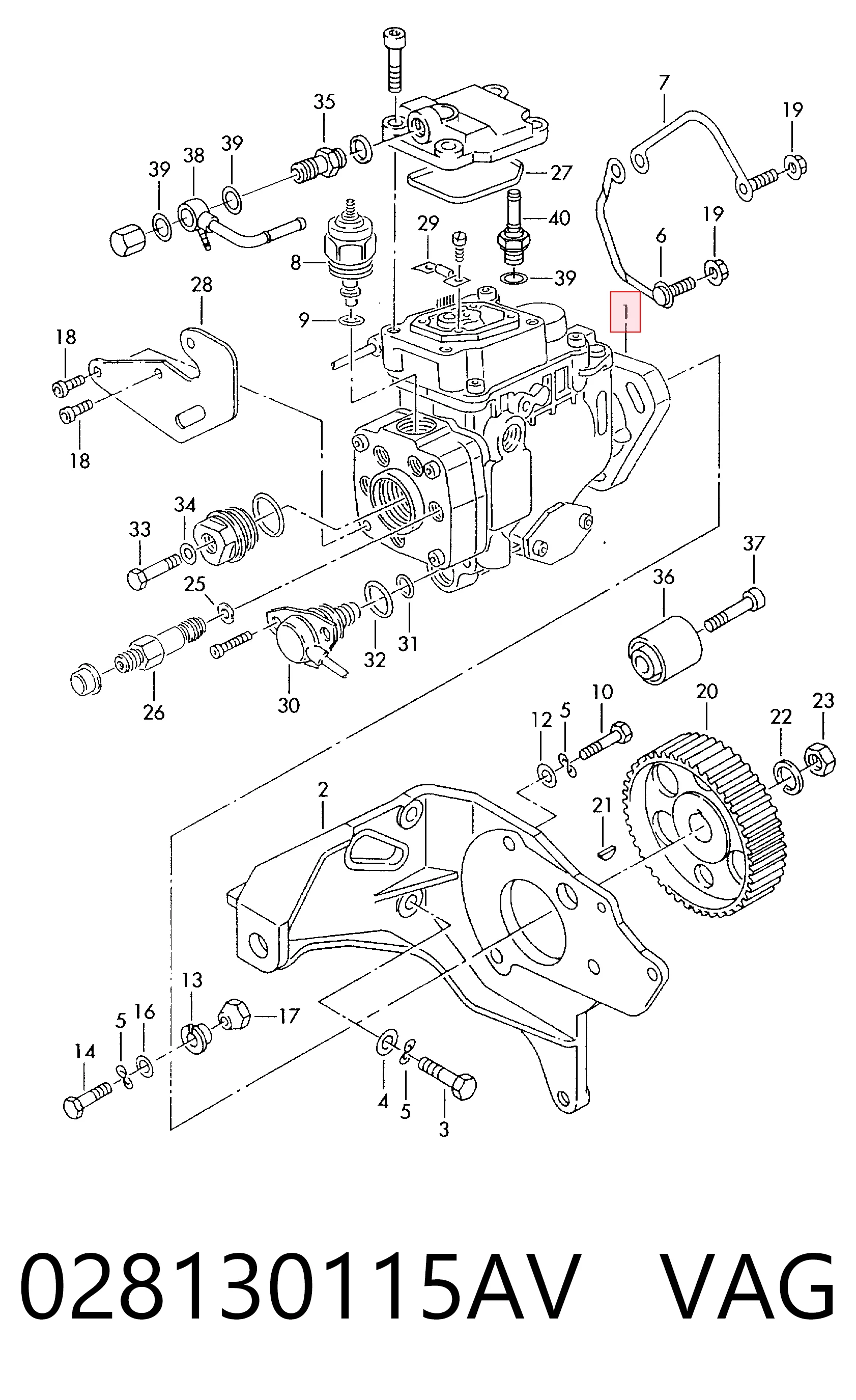Comprar Bomba de alta presión de combustible Audi A6  4B2, 4B4 a bajo precio