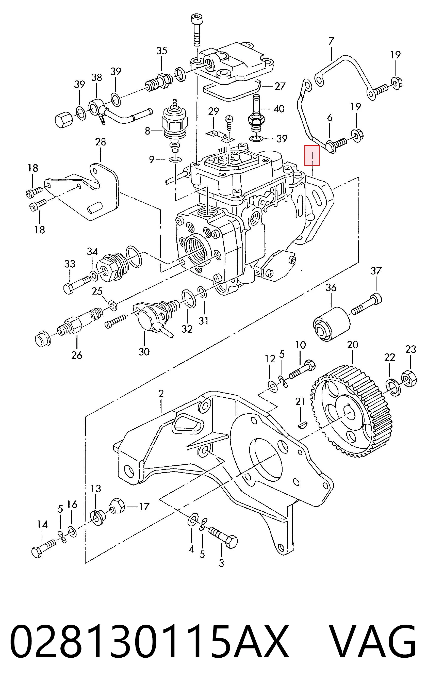 Bomba de alta presión de combustible Audi A6 C5 sedán (4B2, 4B4) (1997 - 2005) precio, desde 190,21 EUR