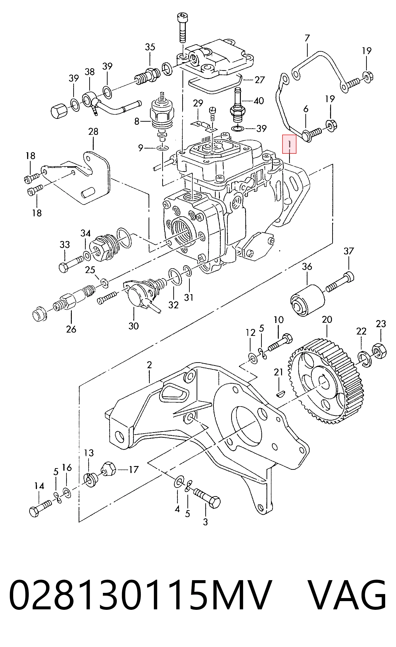 Bomba de alta presión de combustible Audi A6 C4 familiar (4A5) (1994 - 1998) precio, desde 201,83 EUR