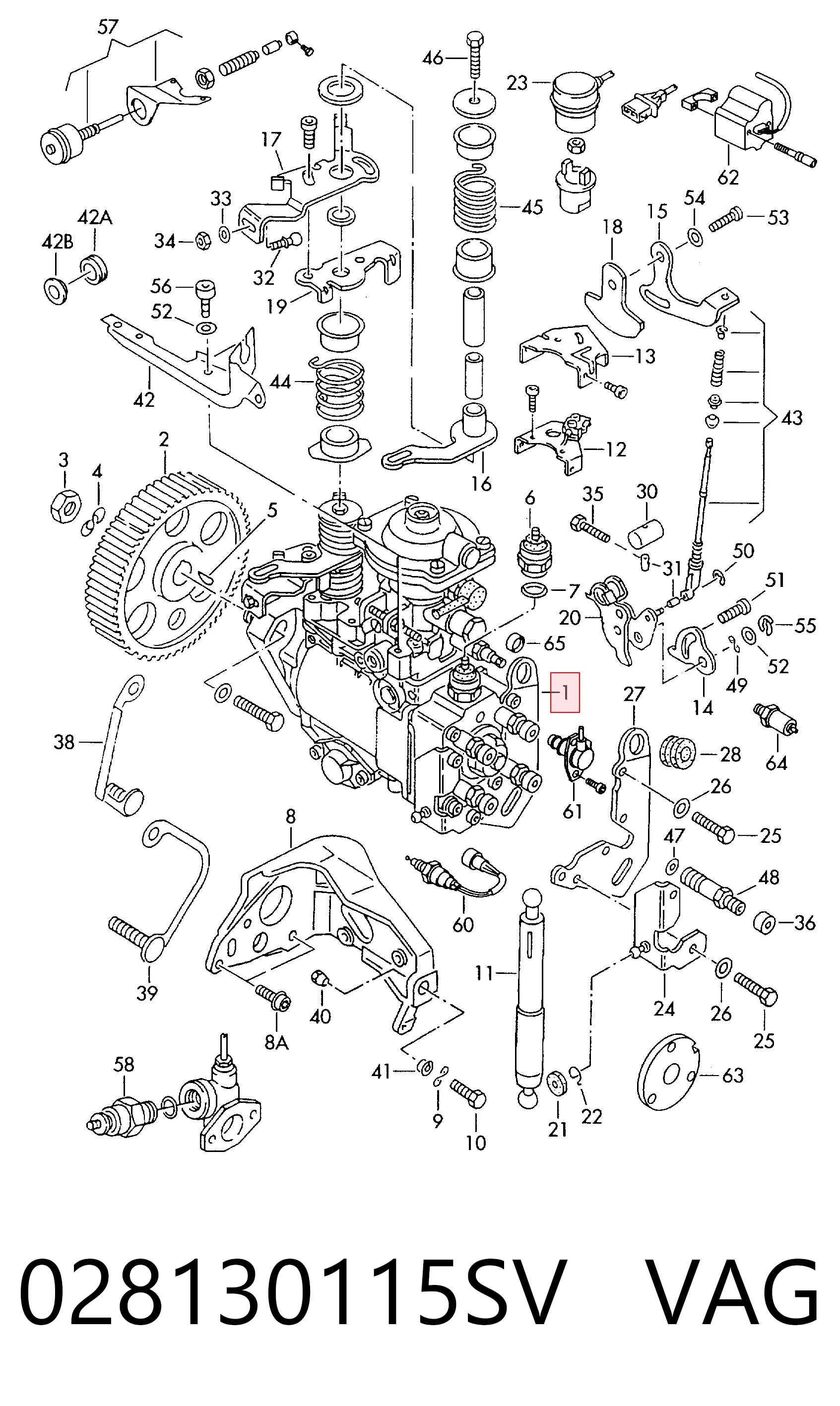0986440250 Bosch Bomba de inyección