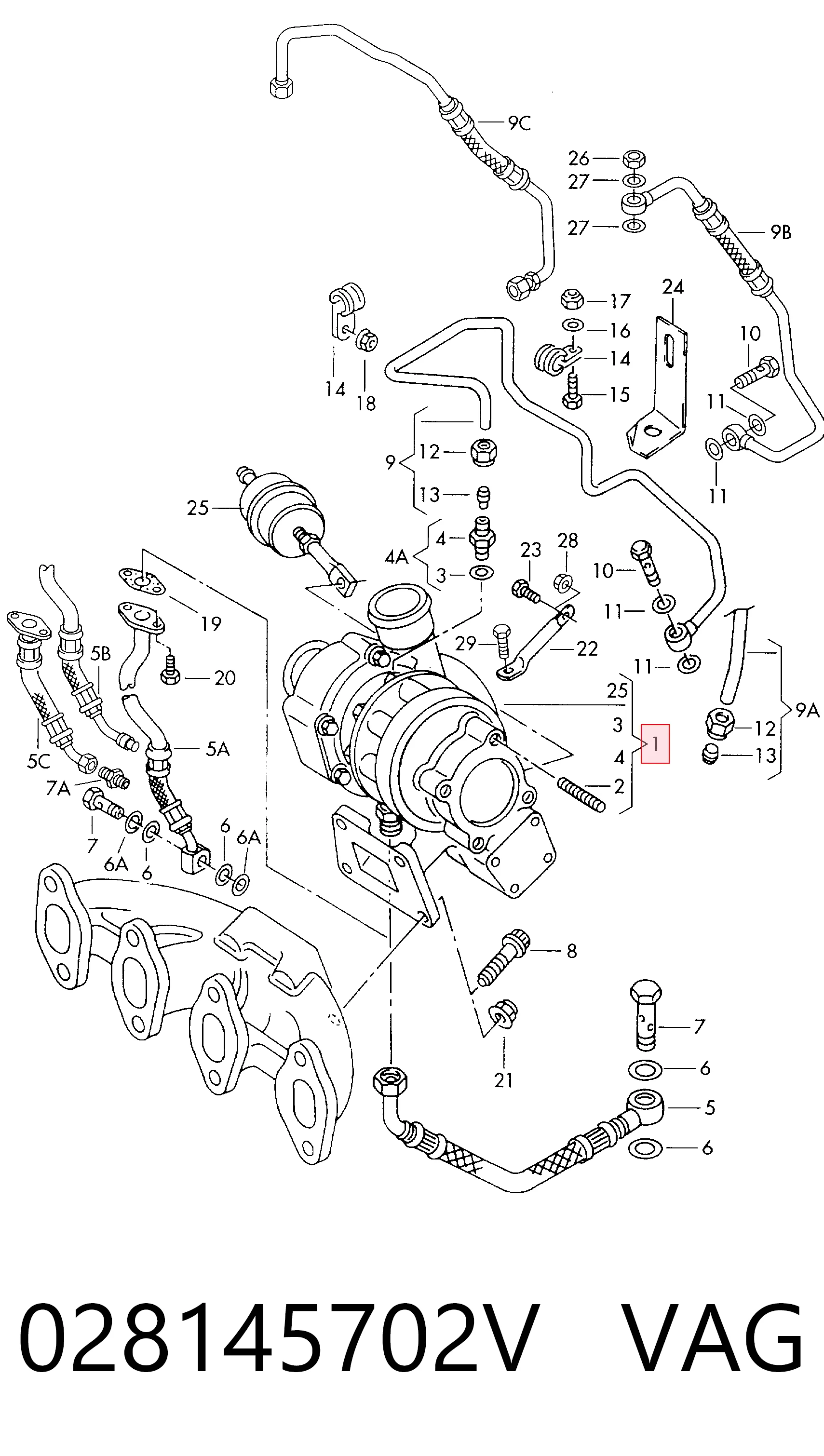 Comprar Turbocompresor Volkswagen Passat B3, B4 3A5, 351, 315