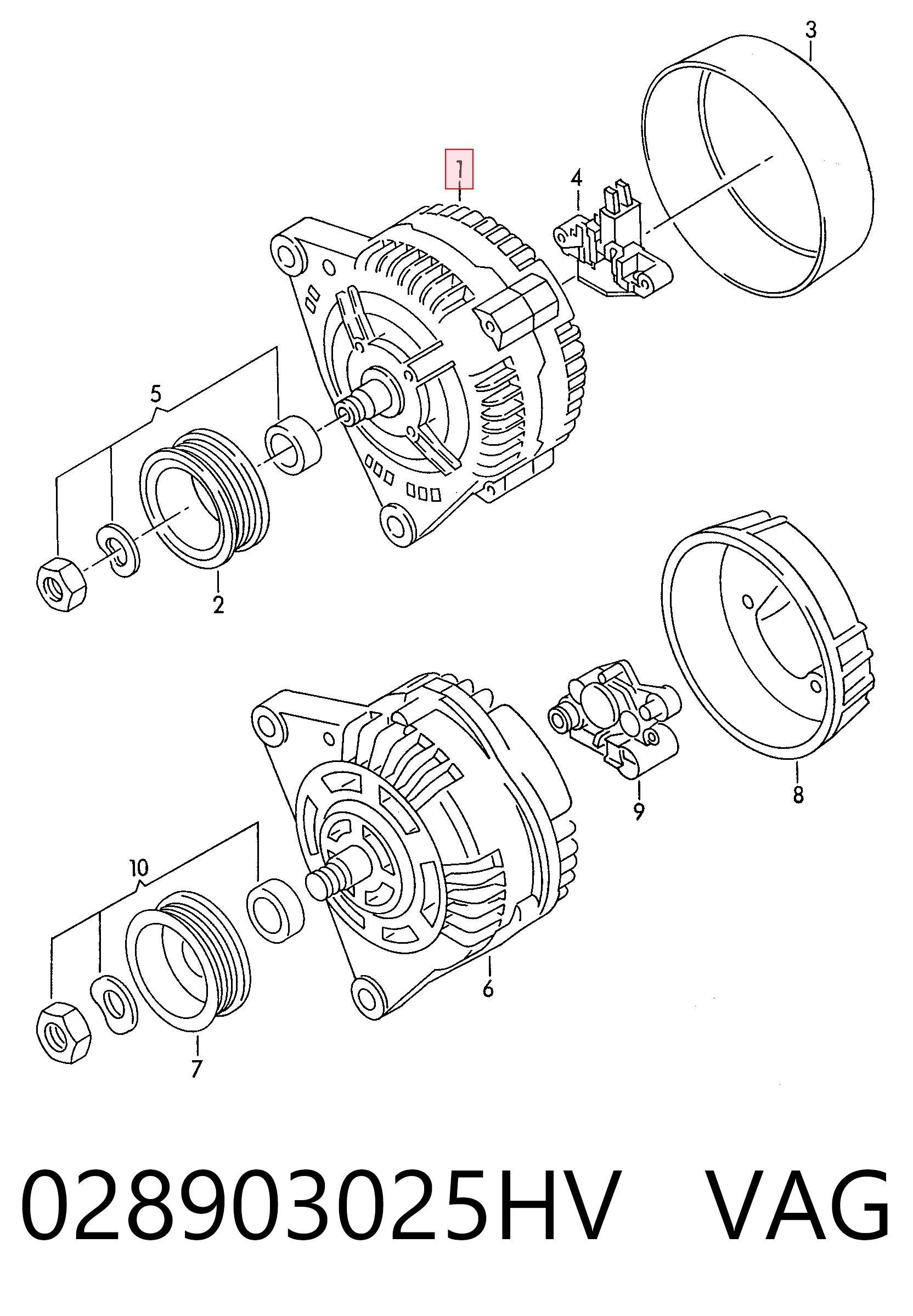 028903025HV VAG