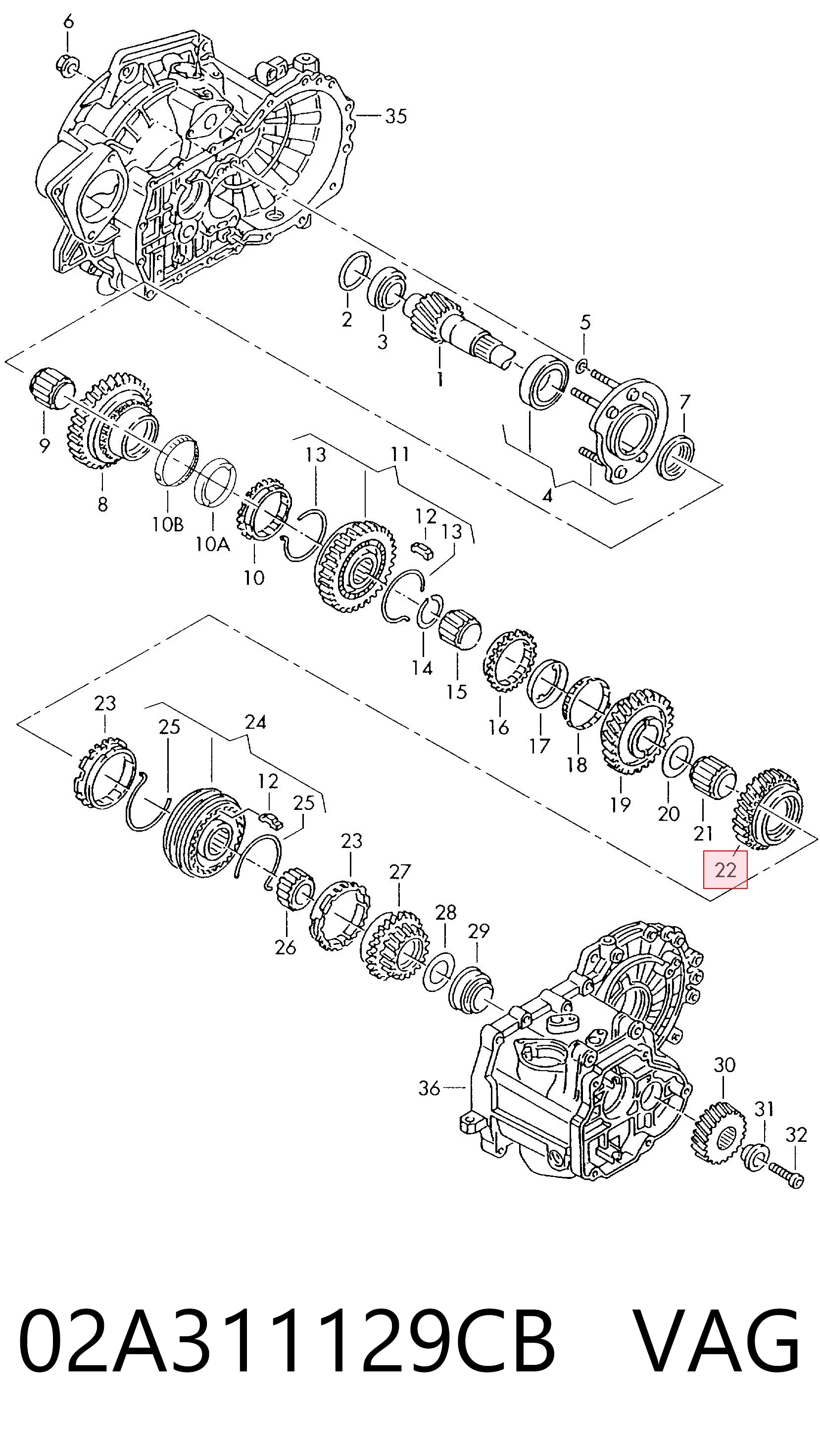 02A311129CB VAG