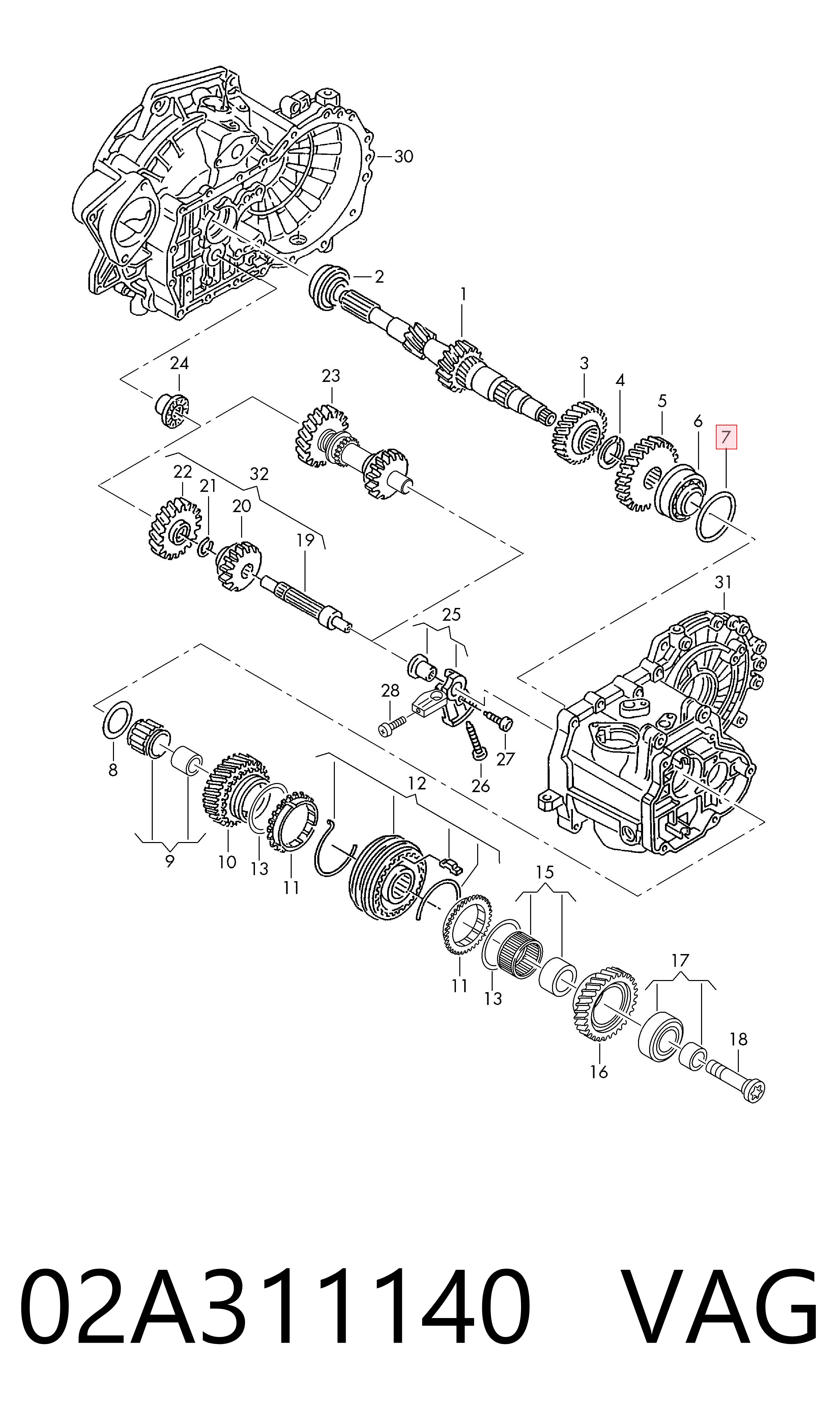 02A311140 VAG 