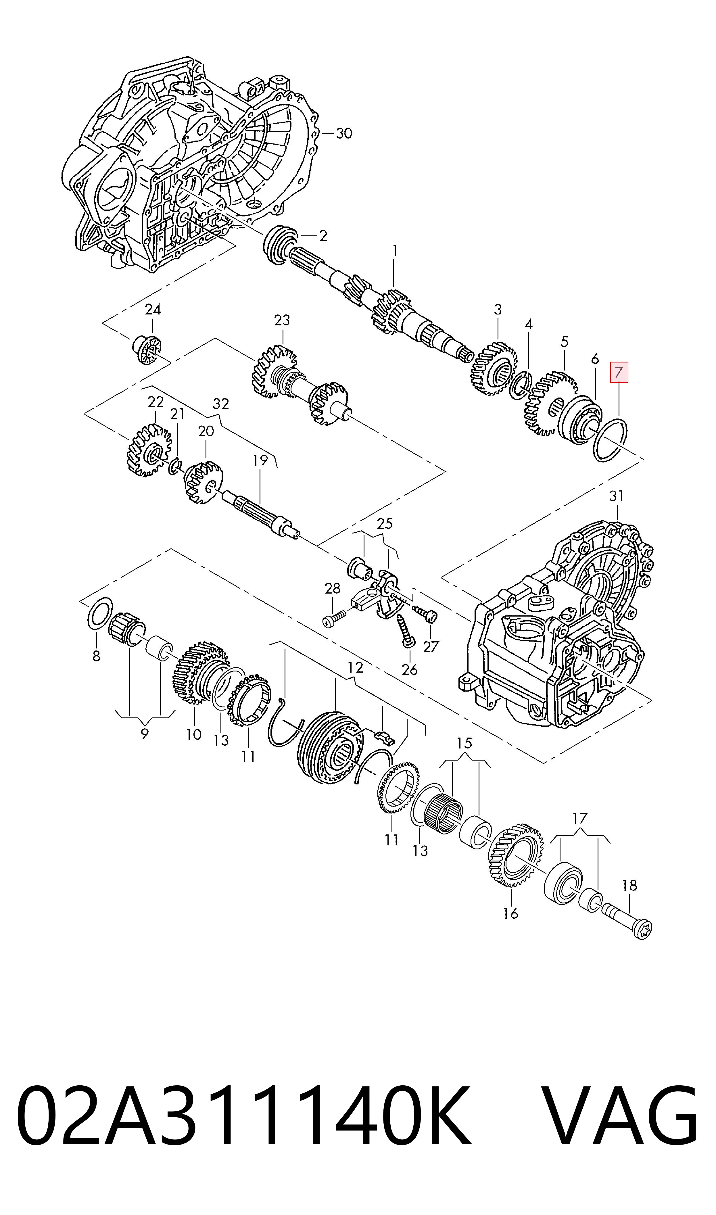 02A311140K VAG 