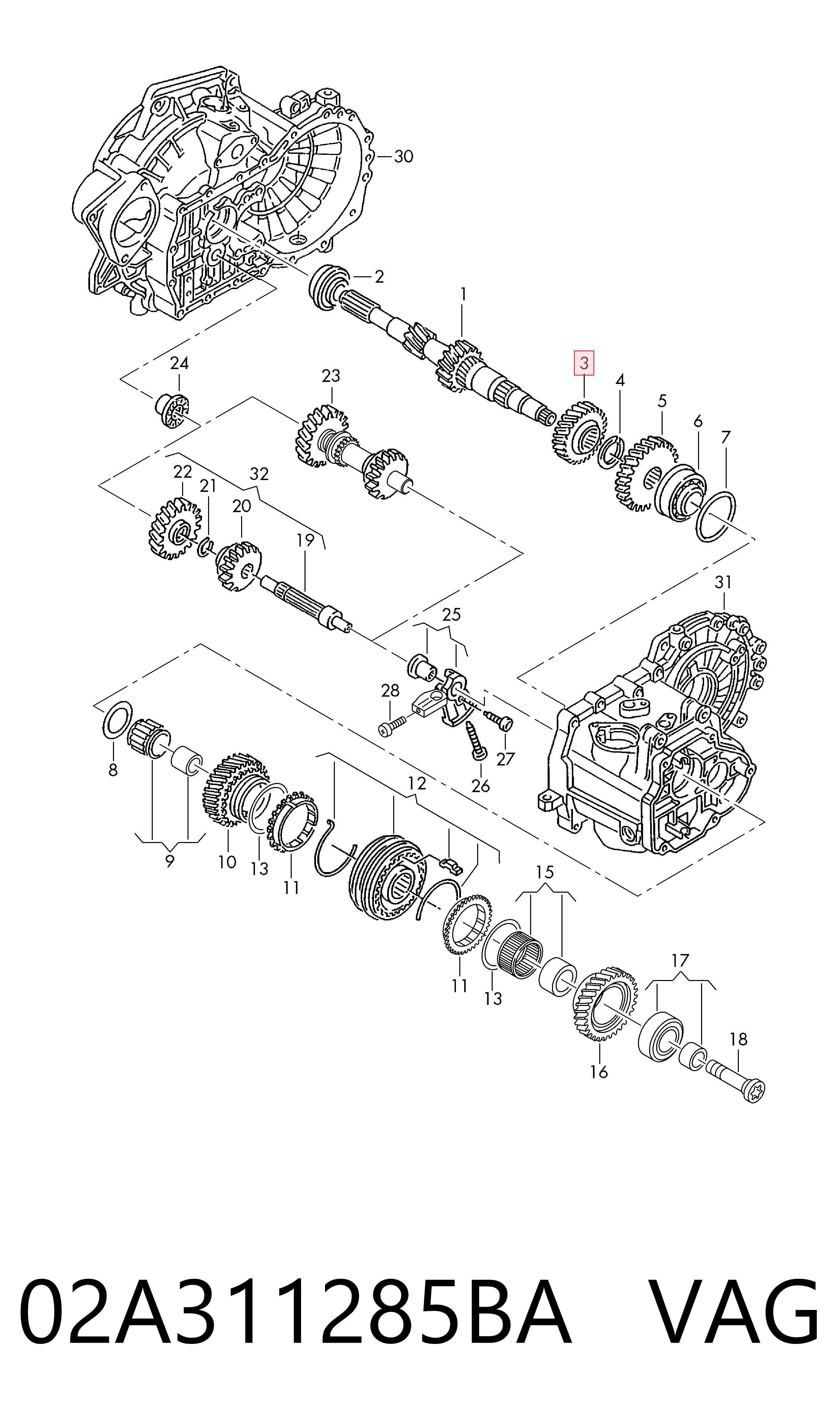 02A311285BA VAG 