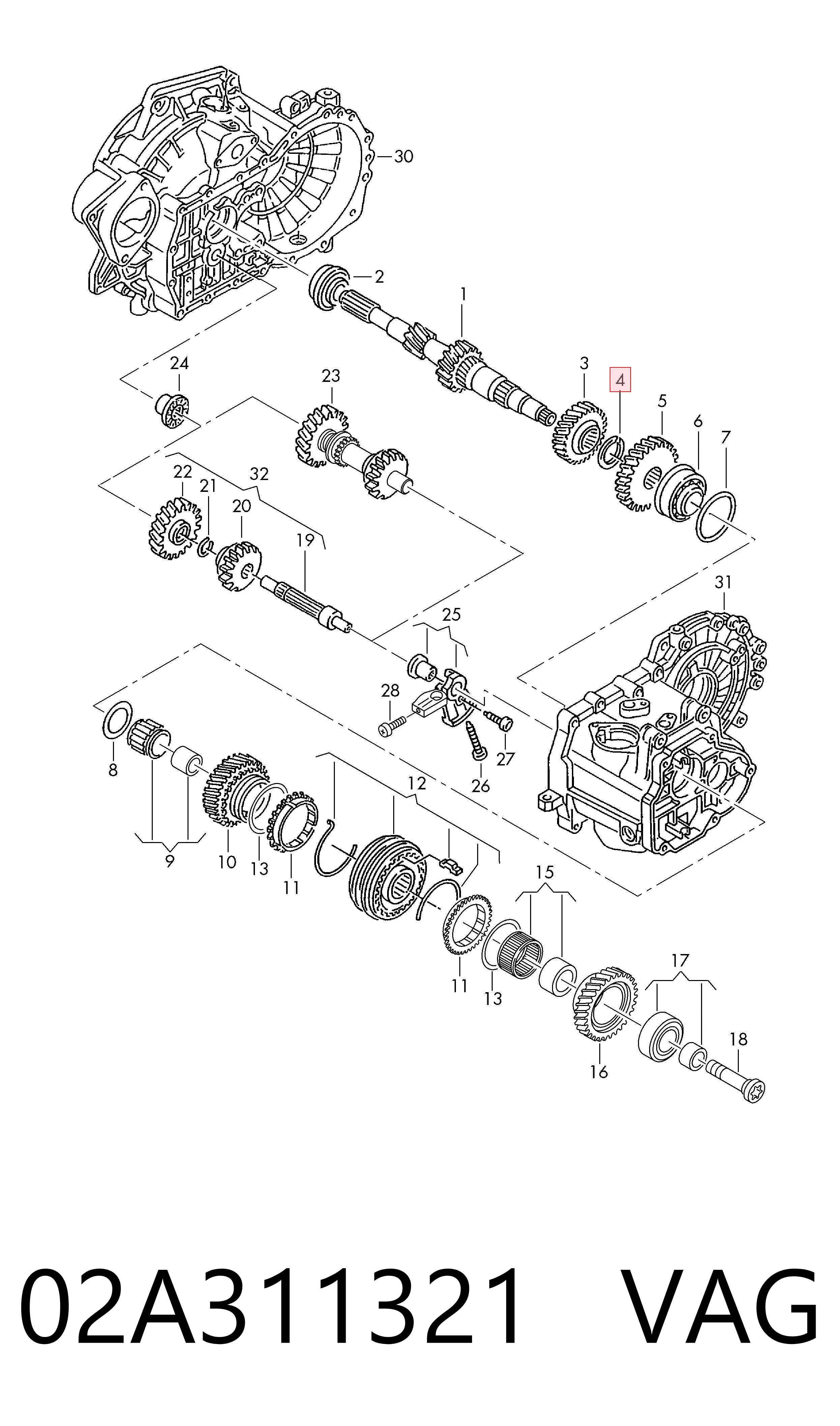 02A311321 VAG