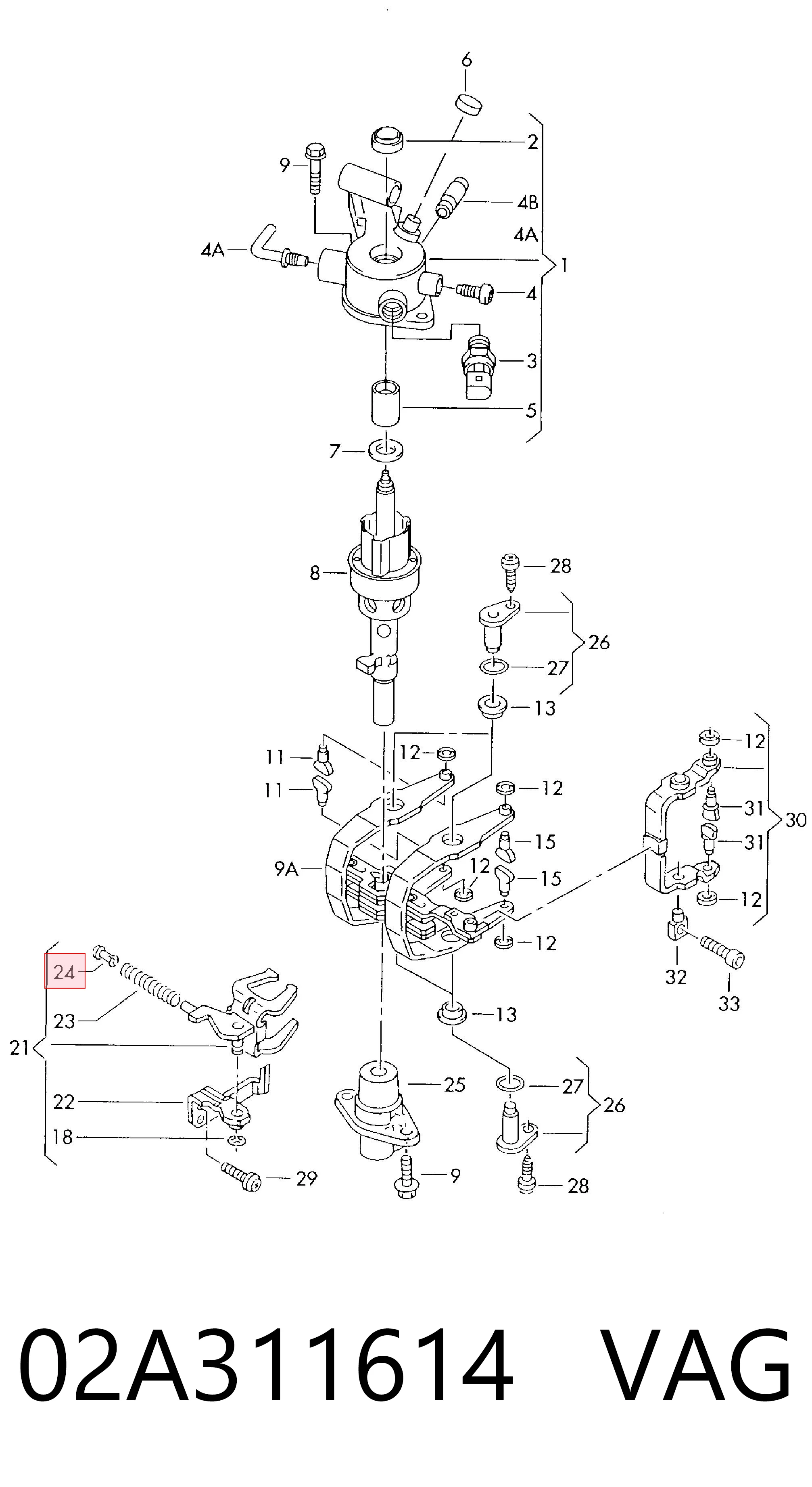 02A311614 VAG