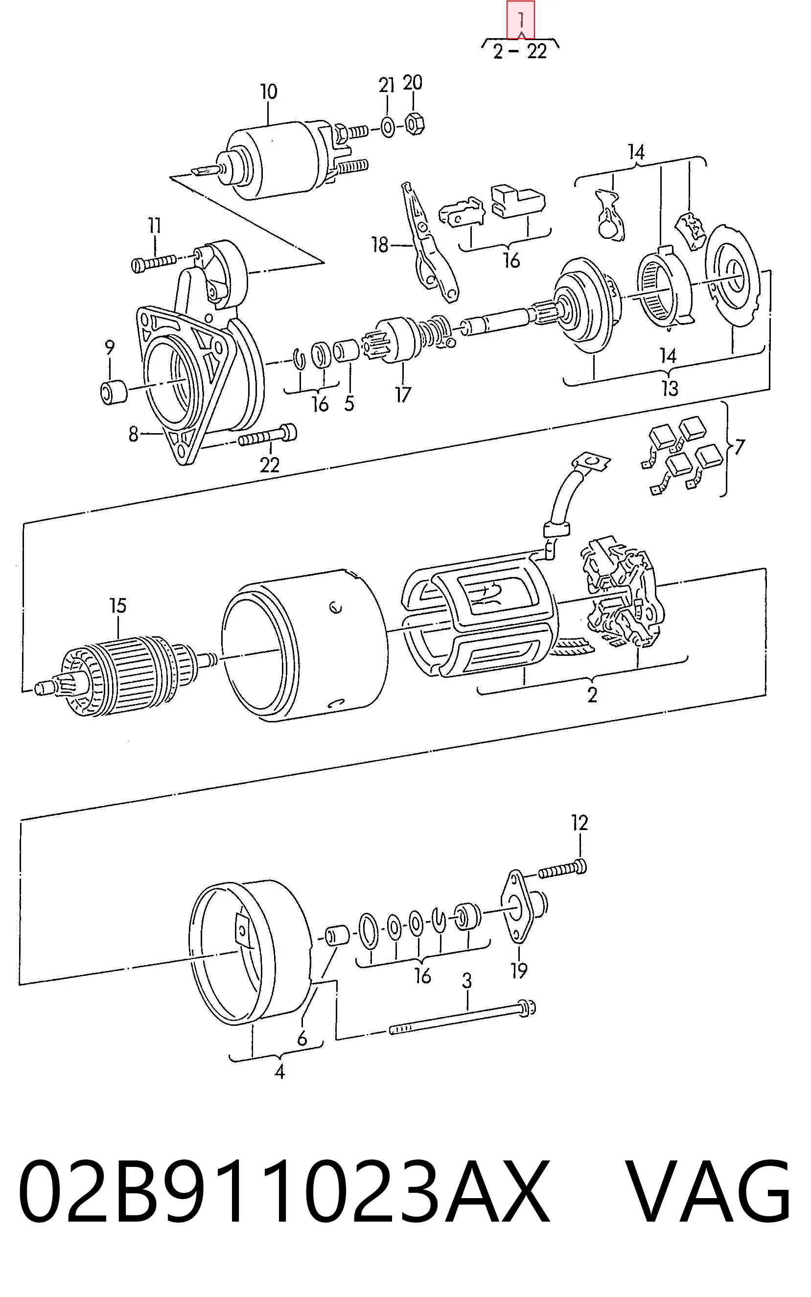 02B911023AX VAG