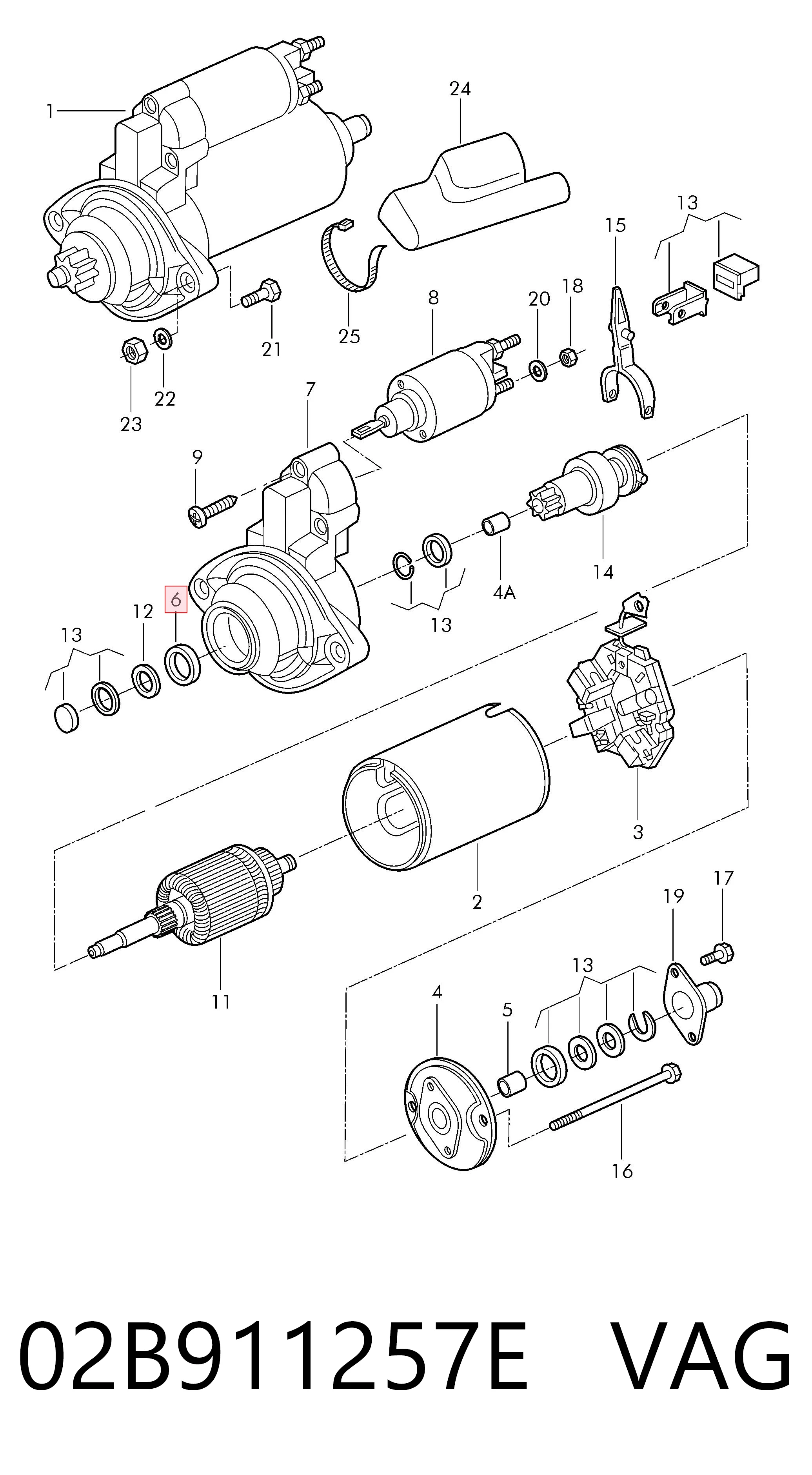 1000390003 Bosch Buje de arranque