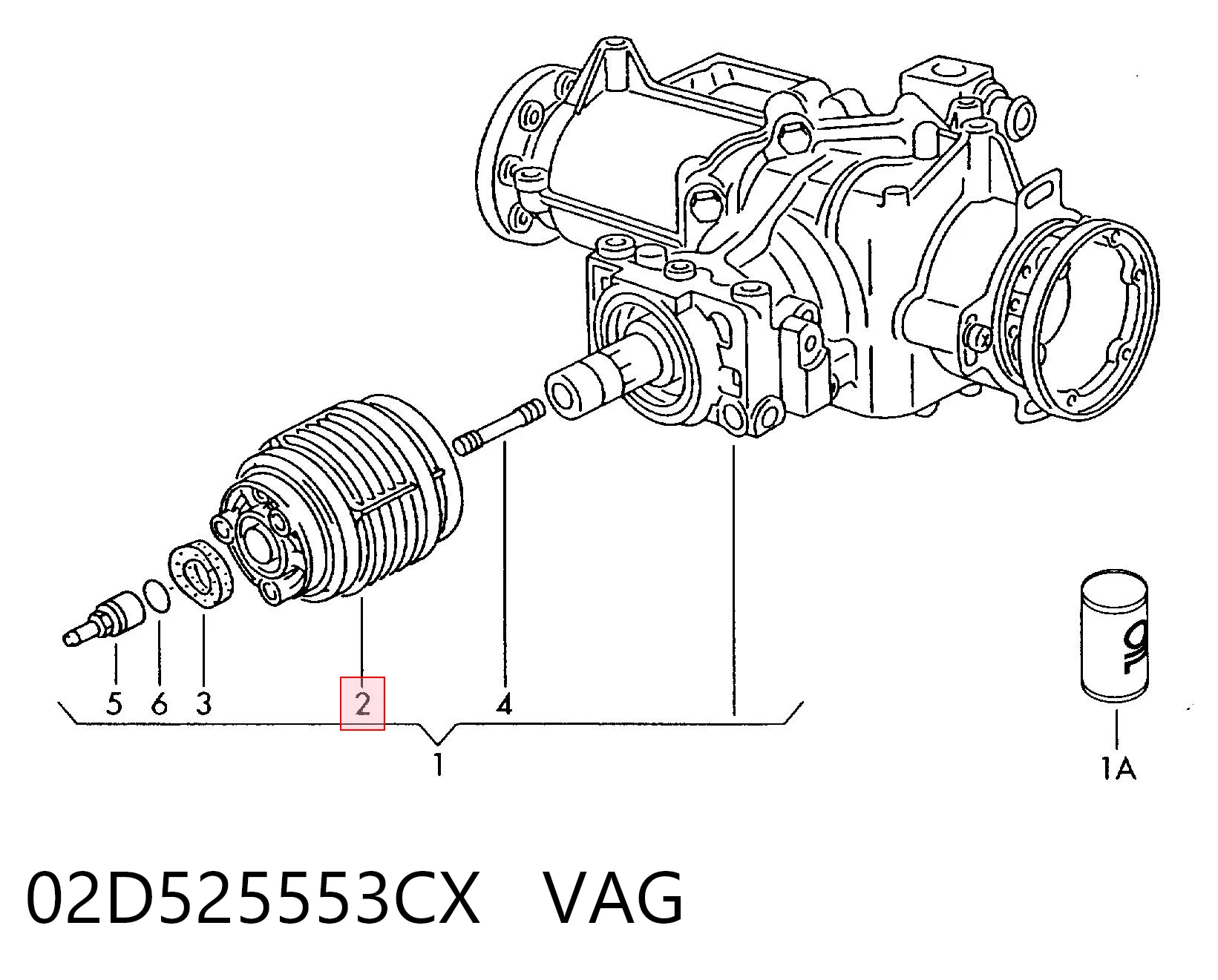 02D525553CX VAG