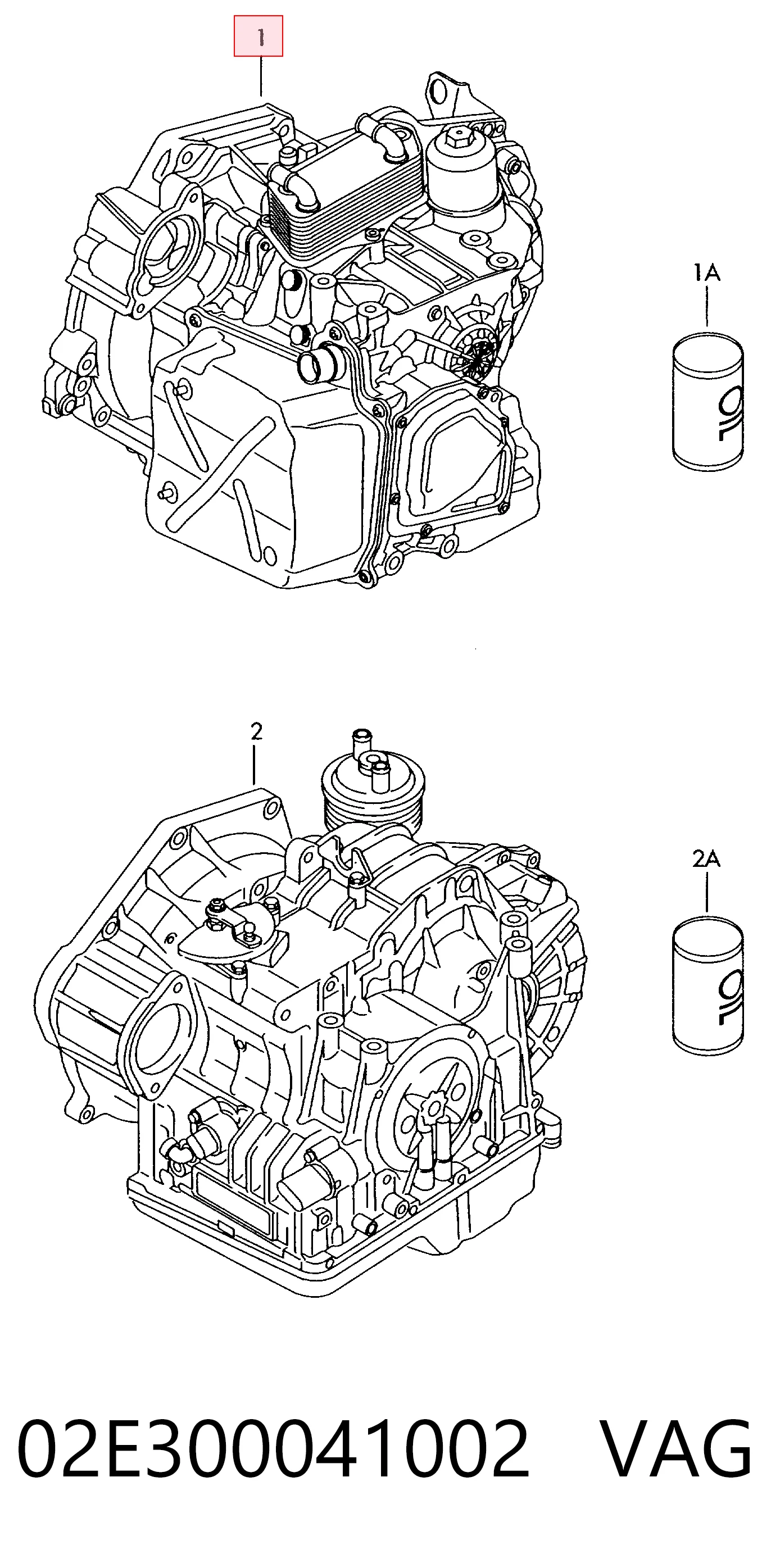 02E300041002 VAG