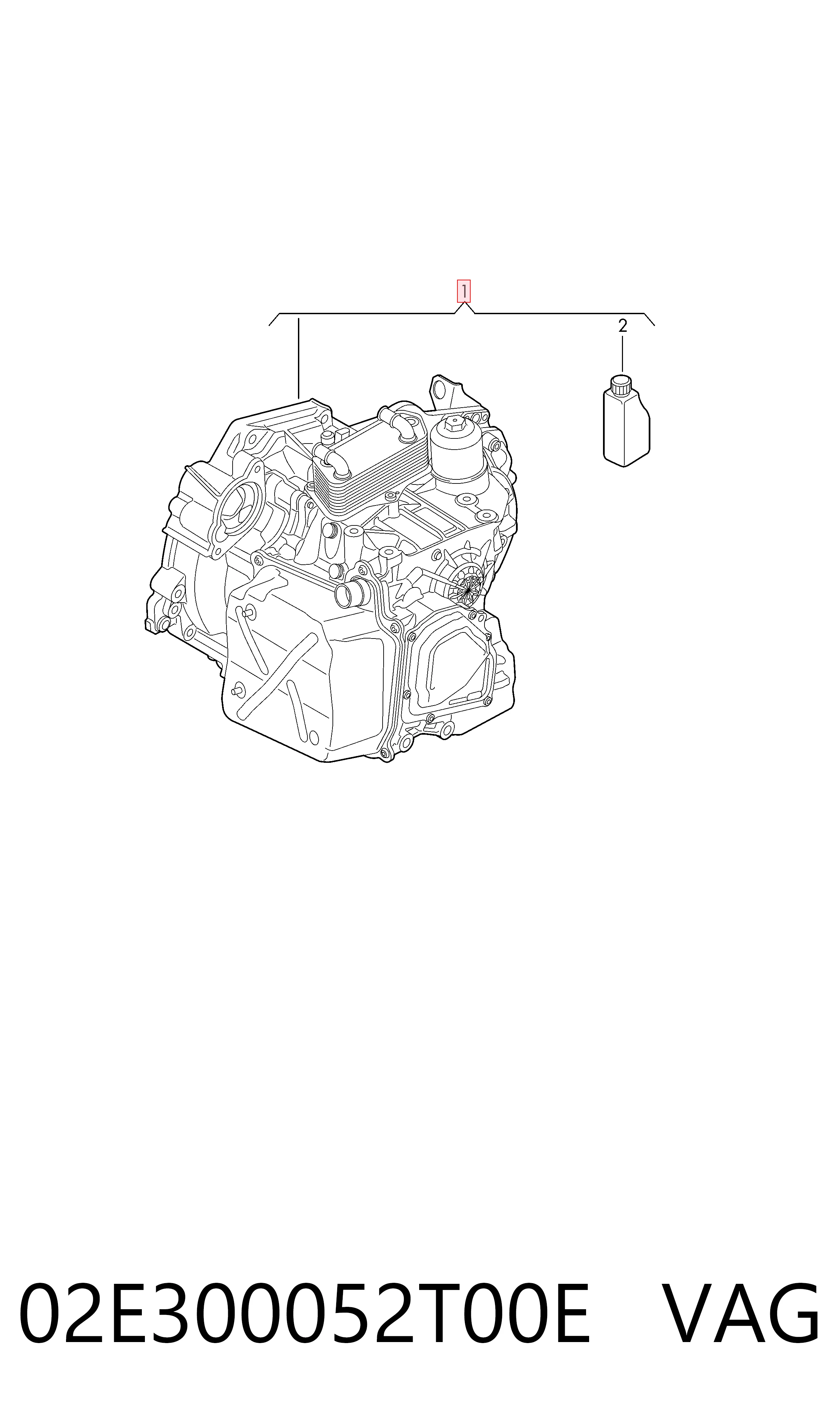 Transmisión automática para Volkswagen Passat B6 3C2