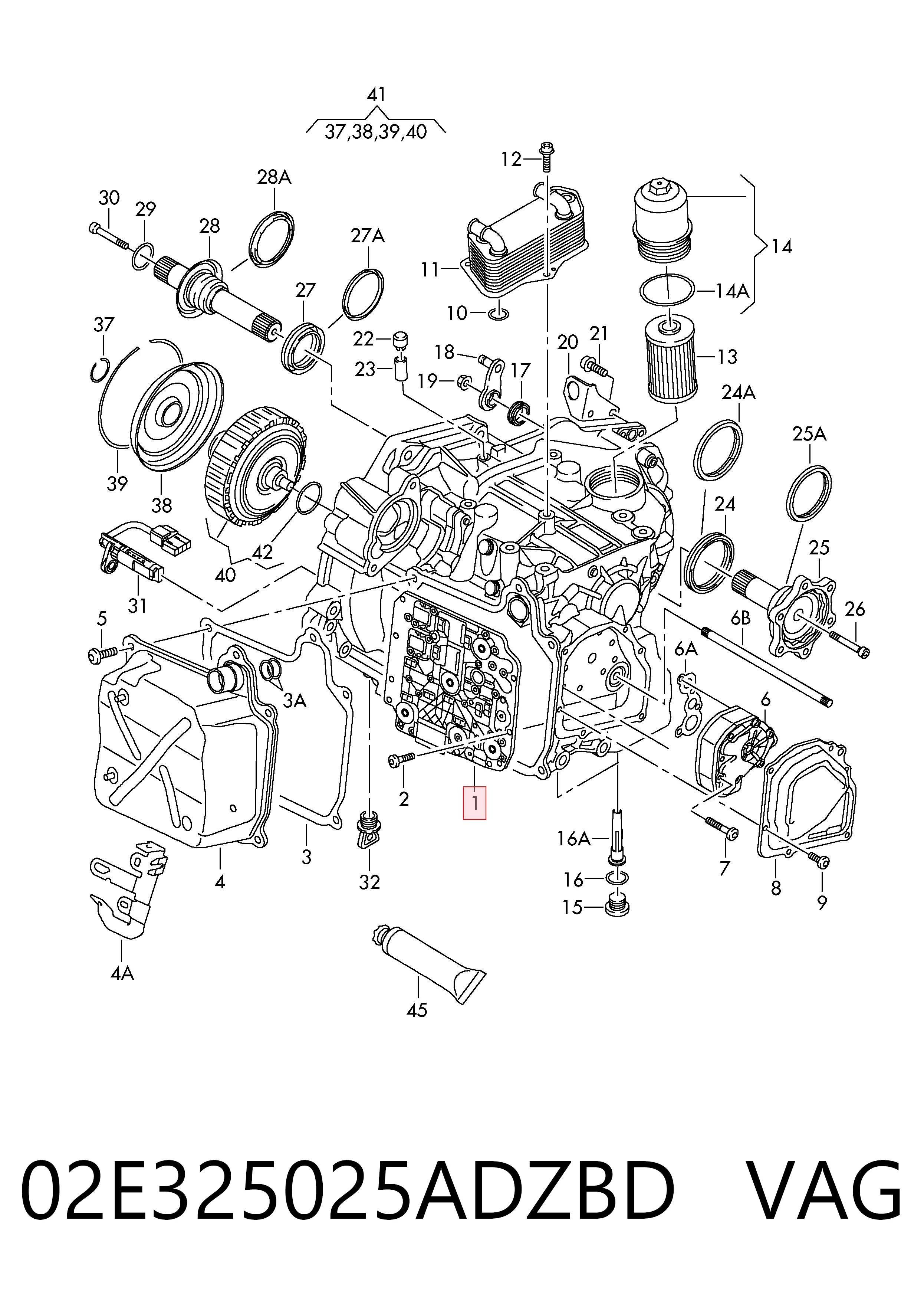 02E325025ADZBD VAG
