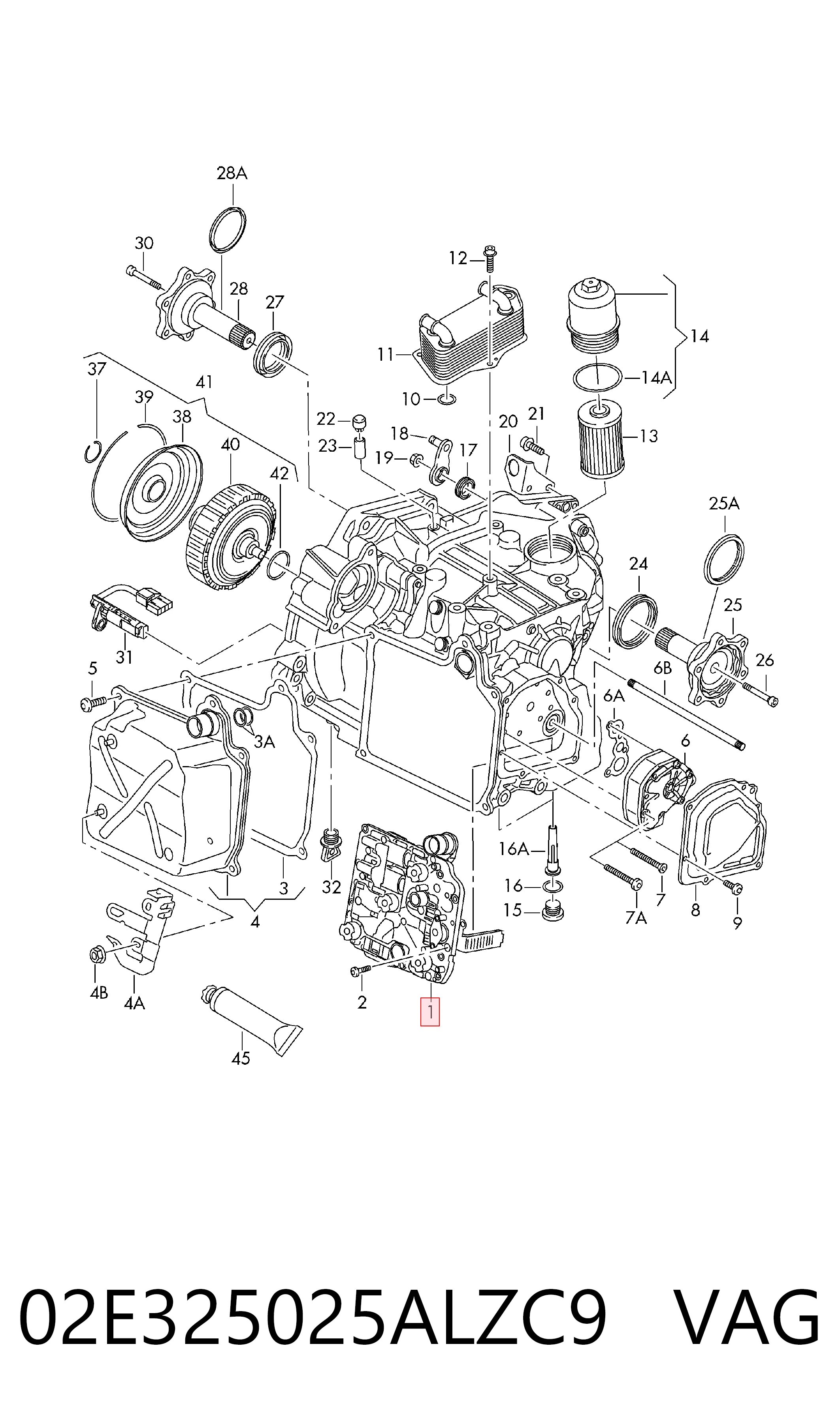 02E325025ALZC9 VAG