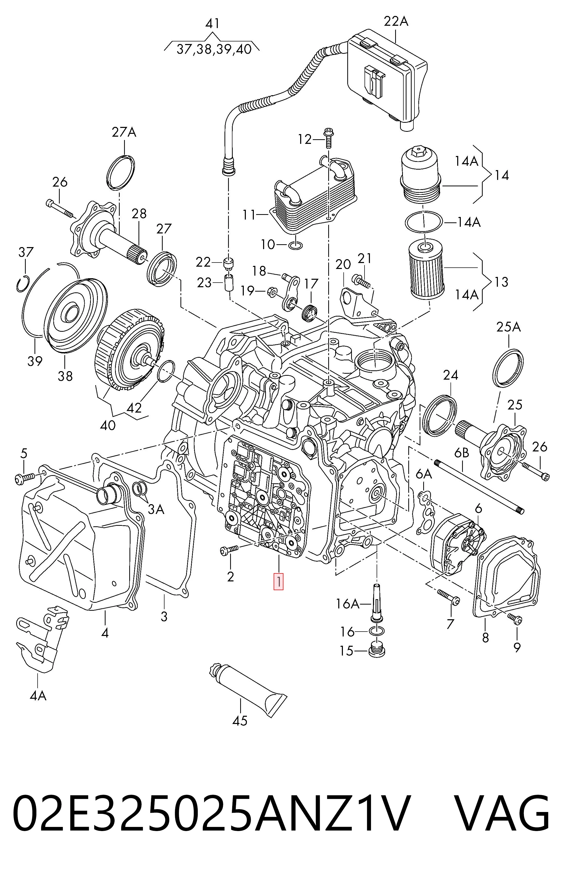 02E325025ANZ1V VAG