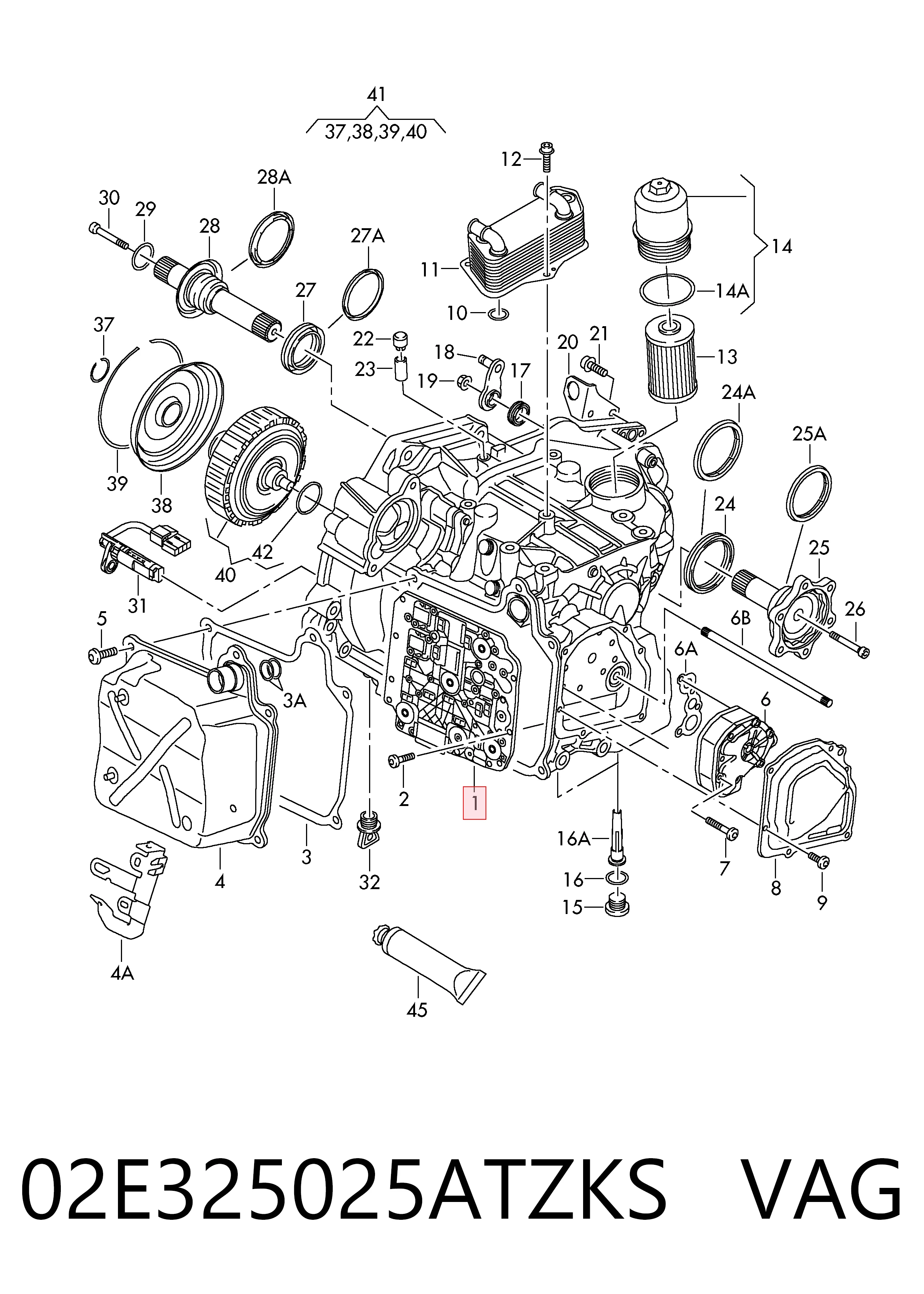 02E325025ATZKS VAG