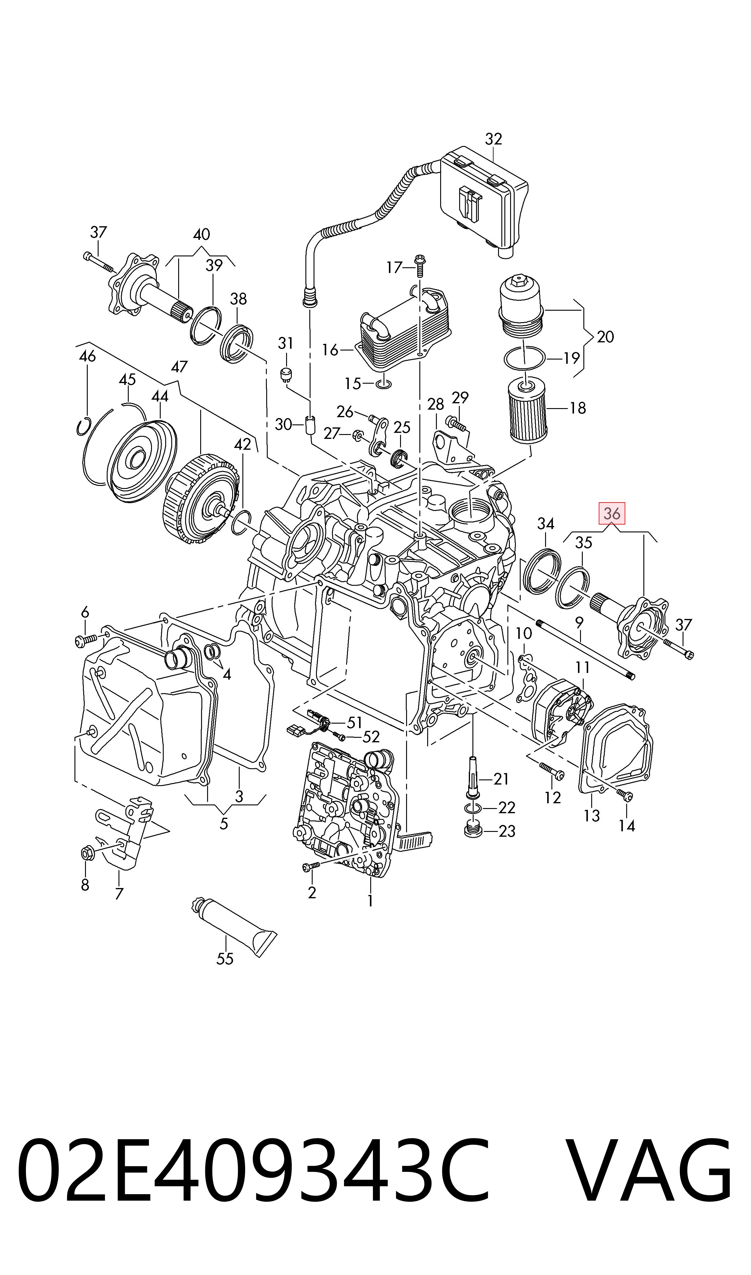 02E409343C VAG