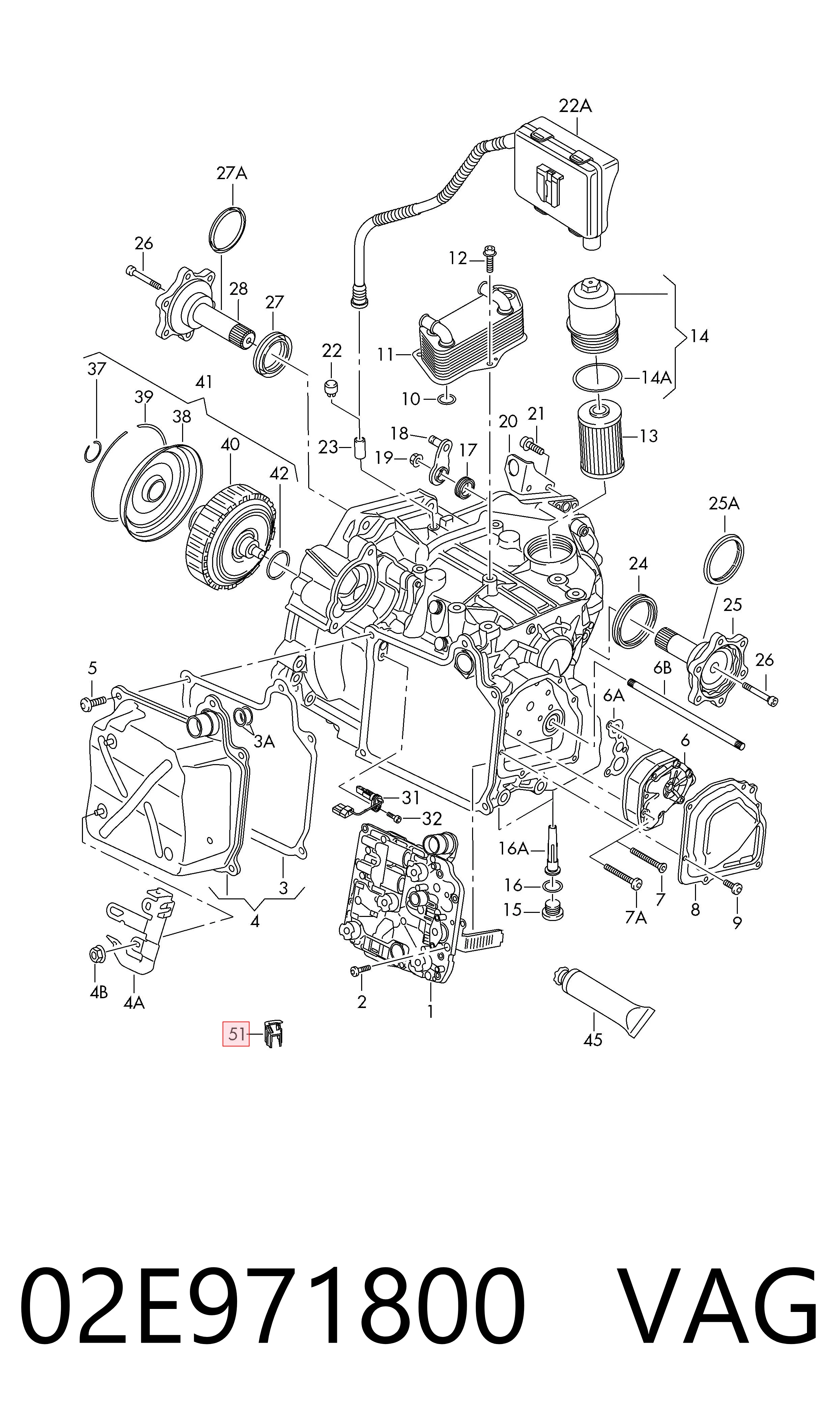  VAG 02E971800 precio, desde 11,34 EUR