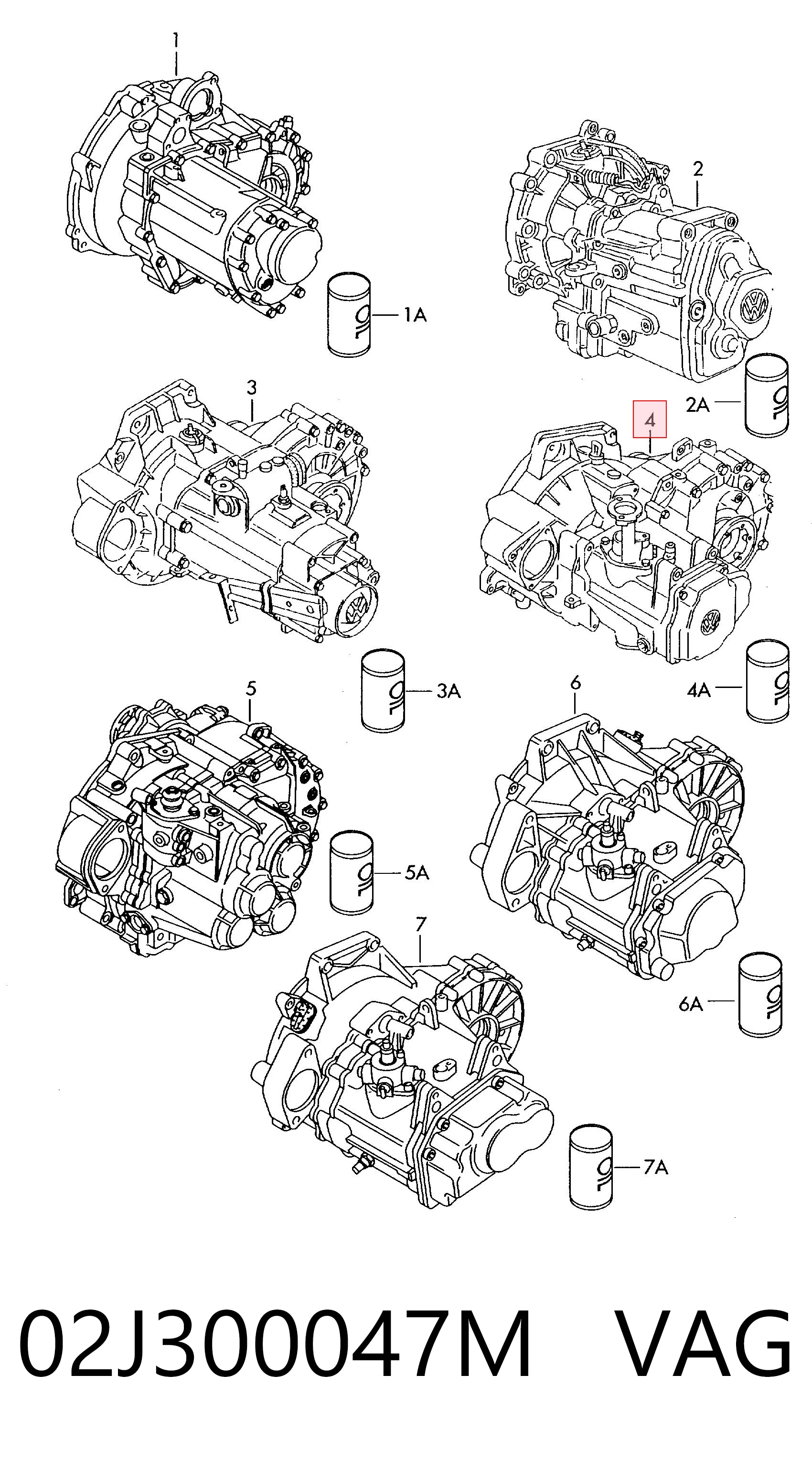 02J300047M VAG