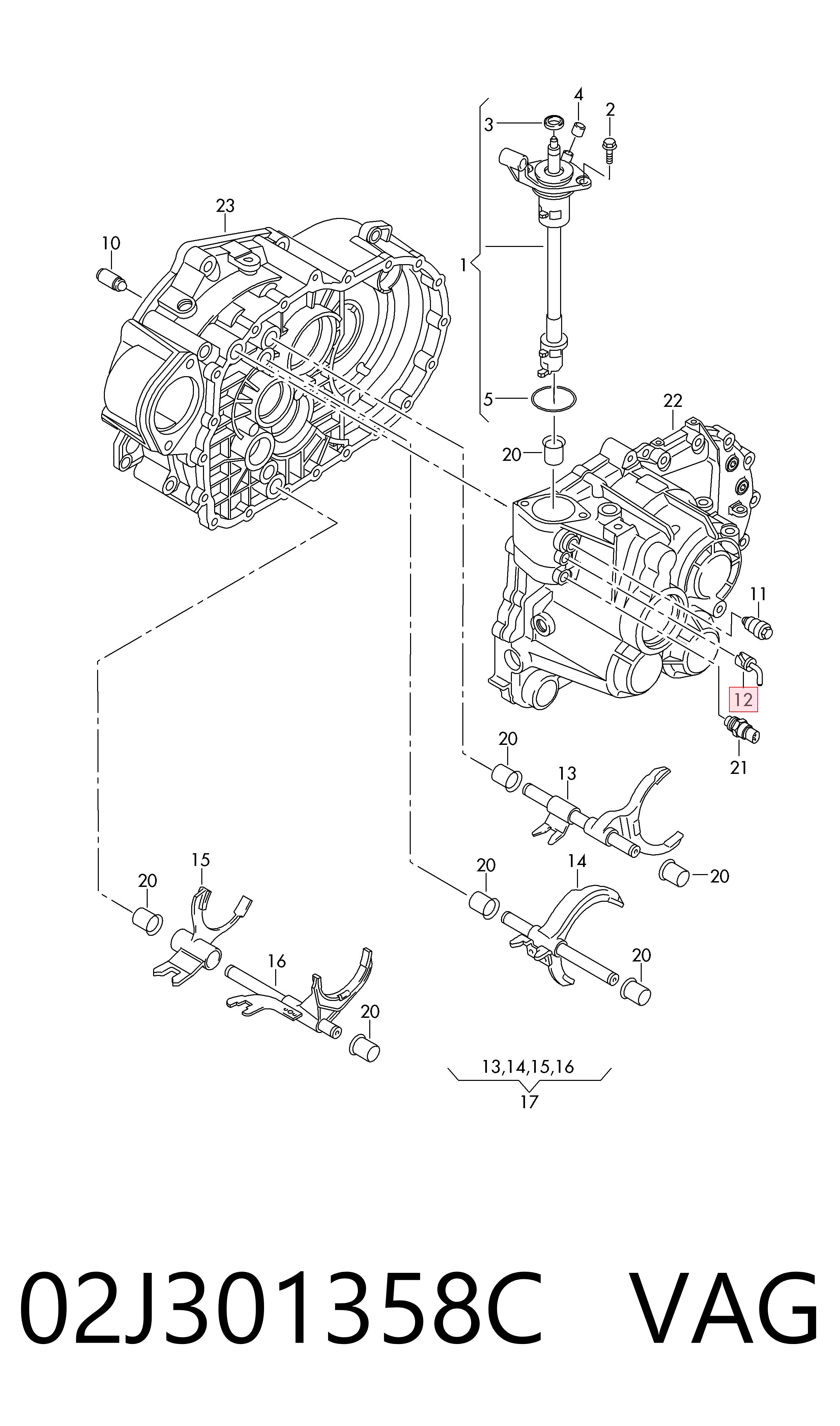 02J301358C VAG 