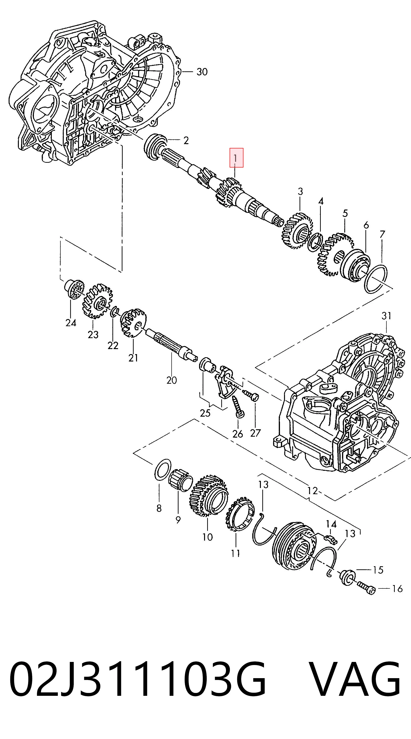02J311103G VAG