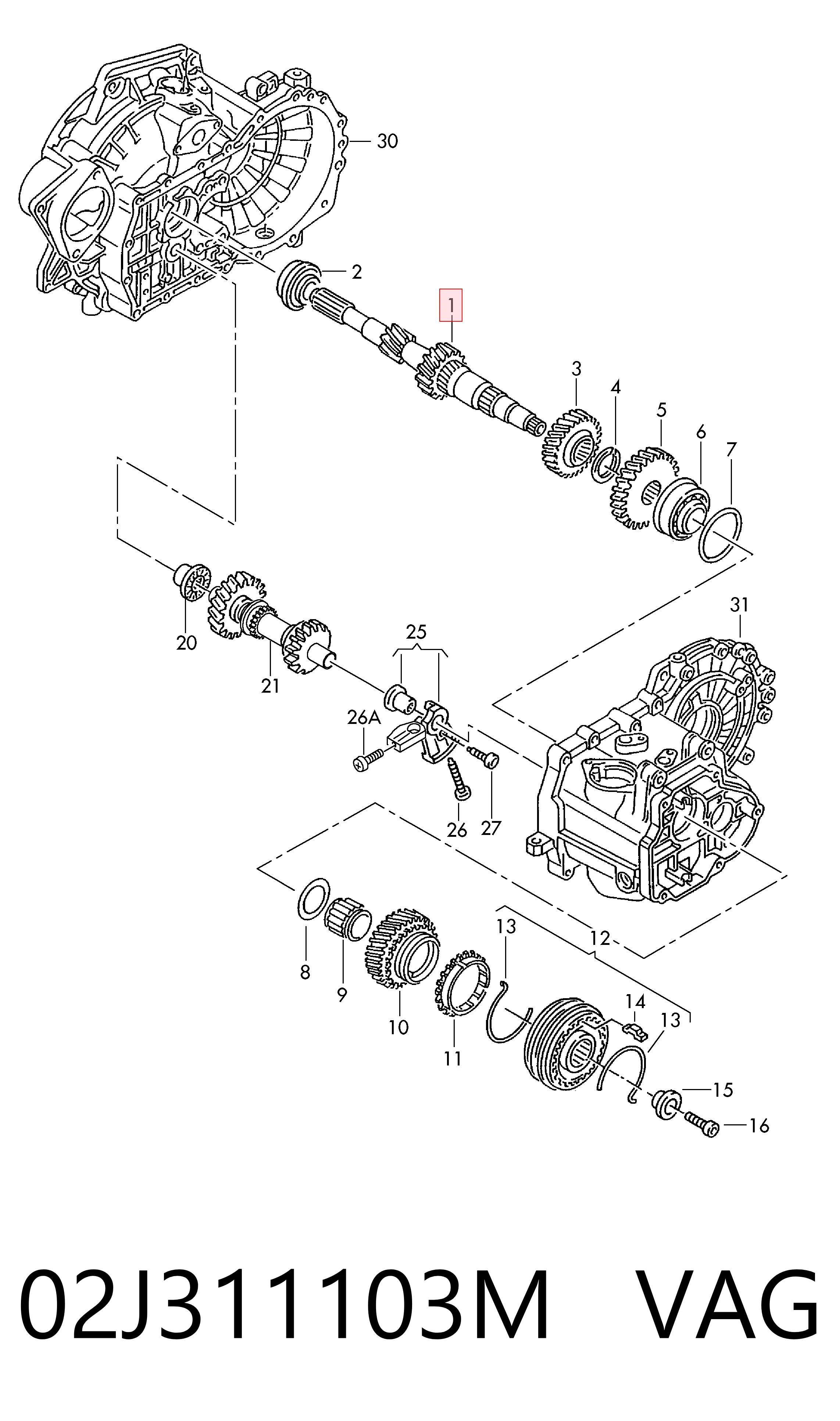 02J311103M VAG