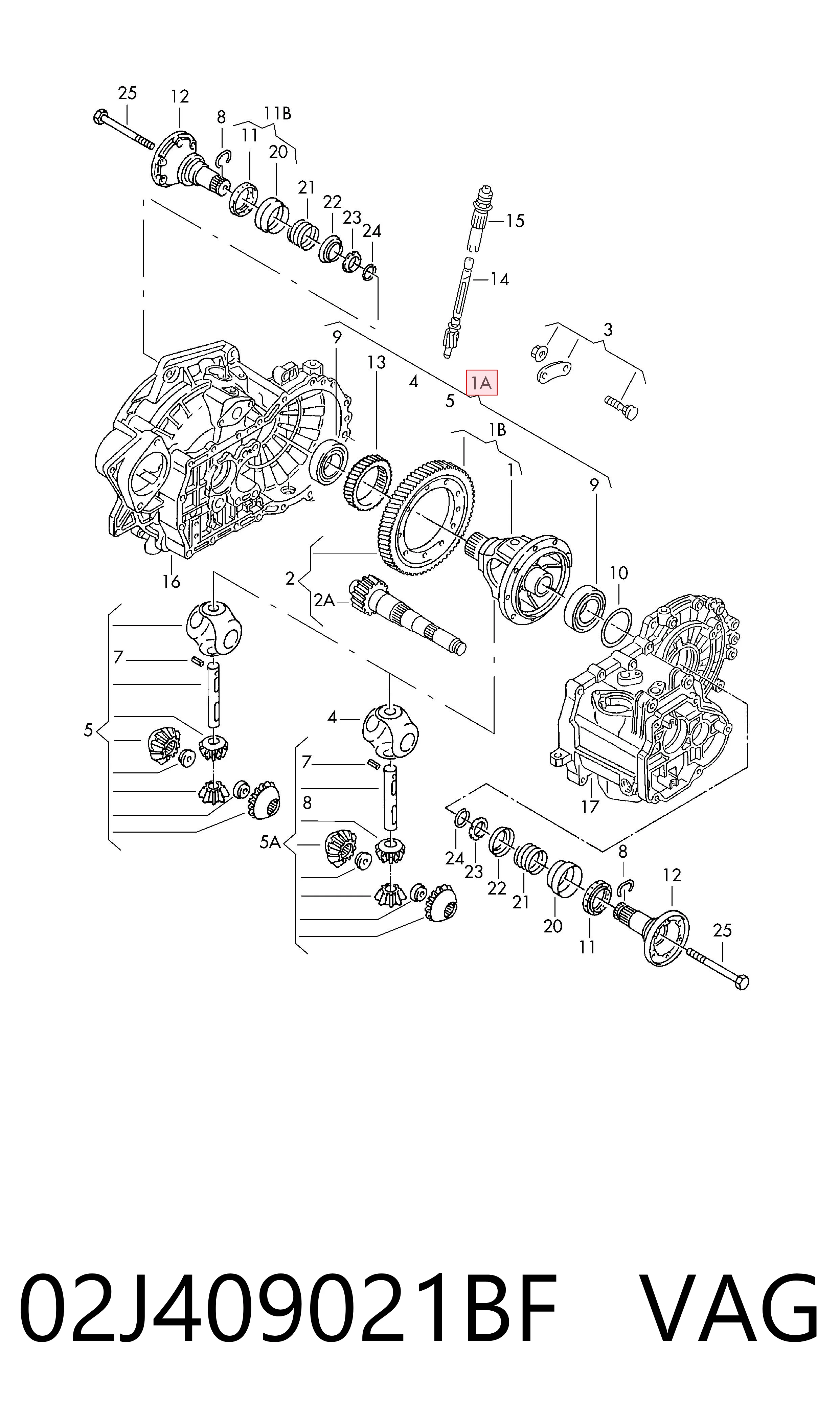 02J409021BF VAG