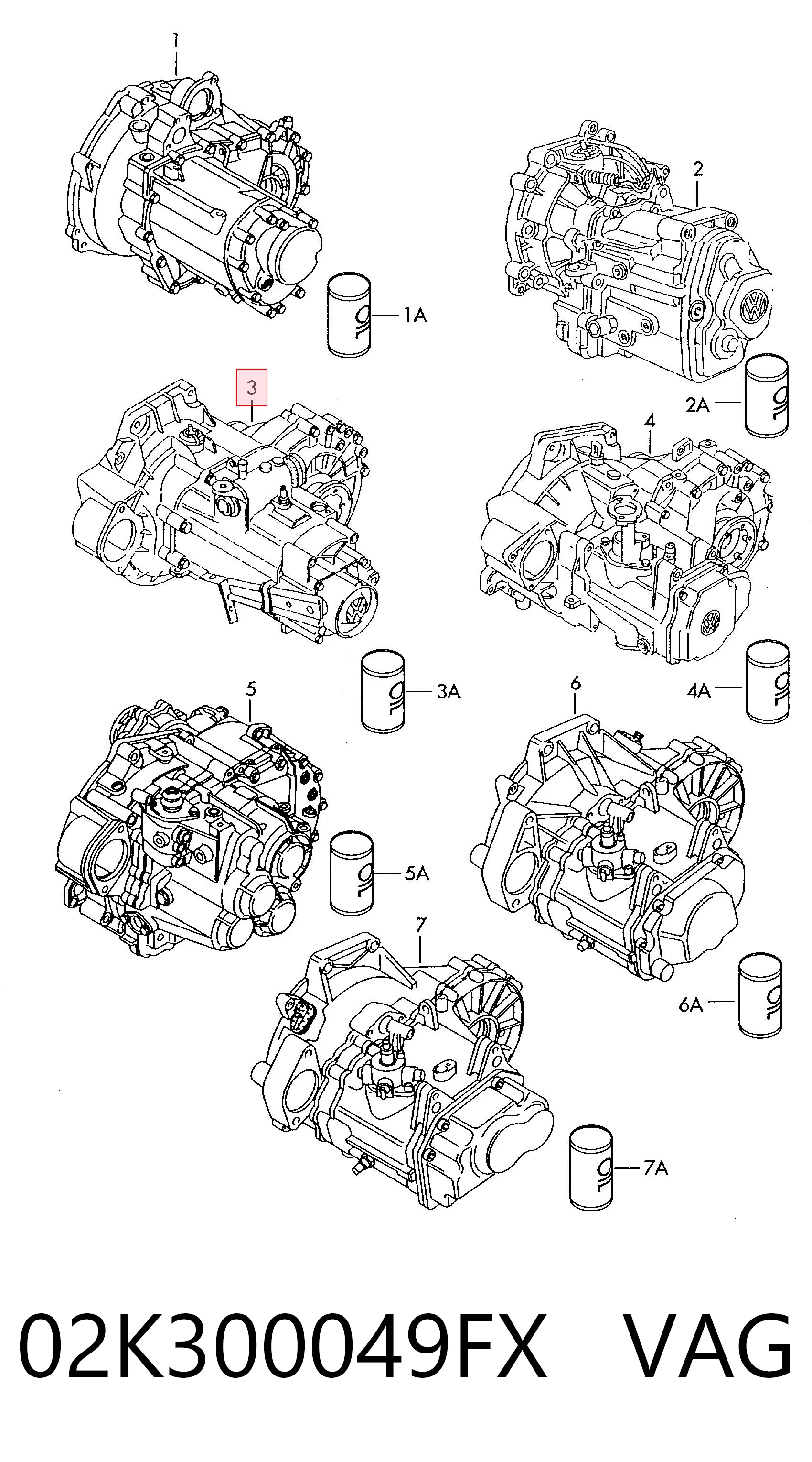 02K300049FX VAG
