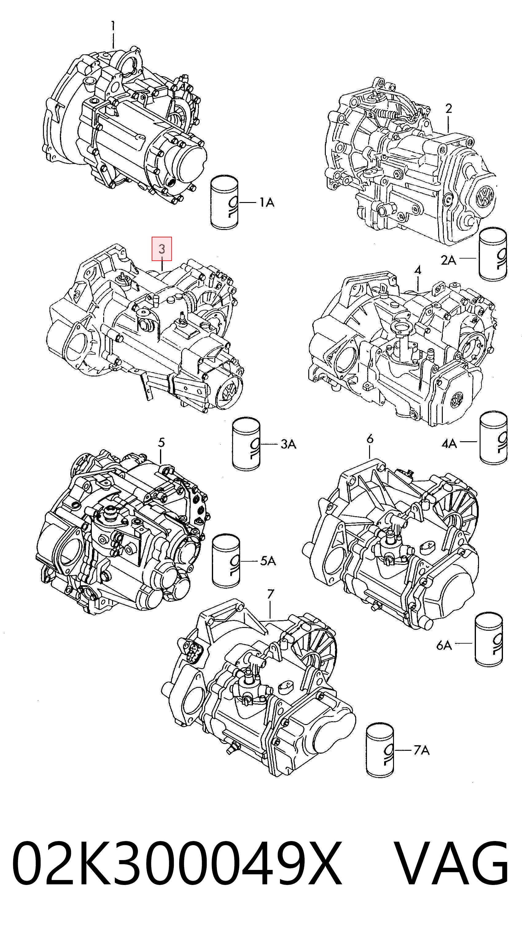 02K300049X VAG