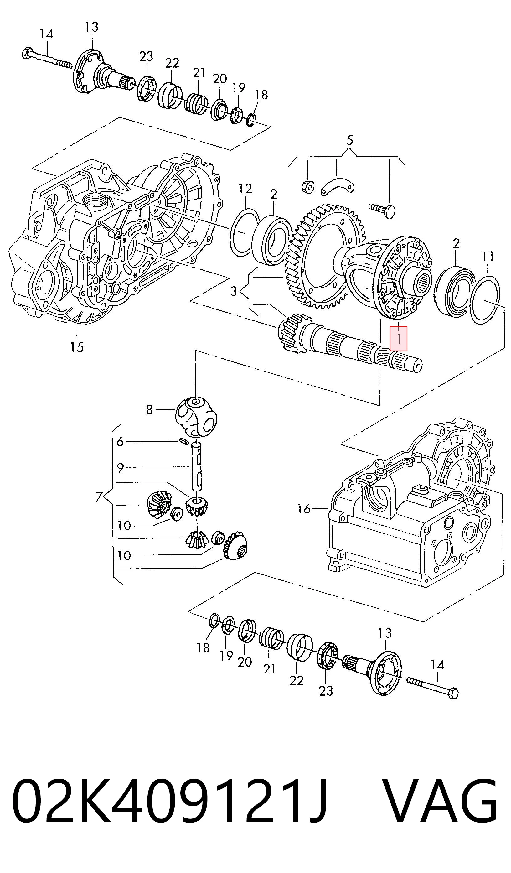 02K409121J VAG