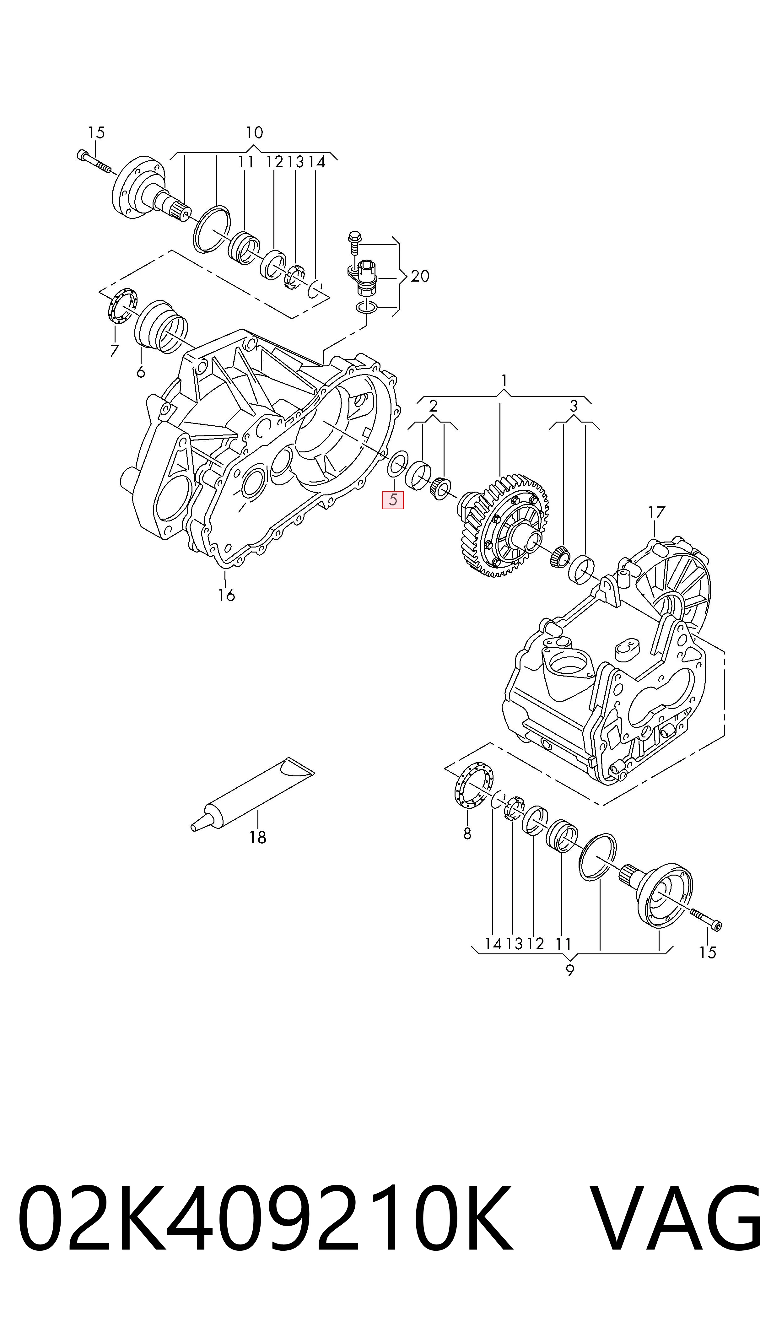 02K409210K VAG 
