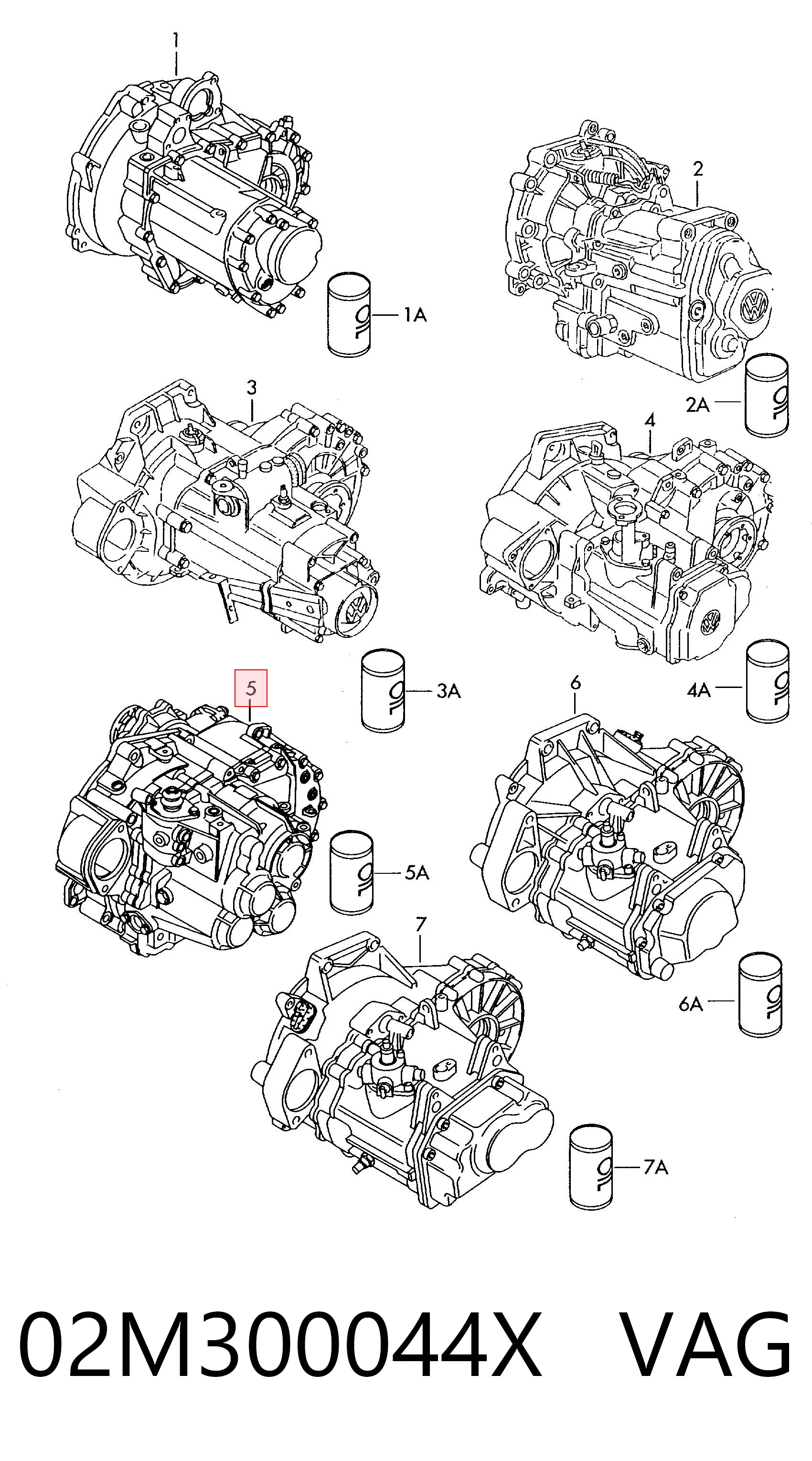 02M300044X VAG