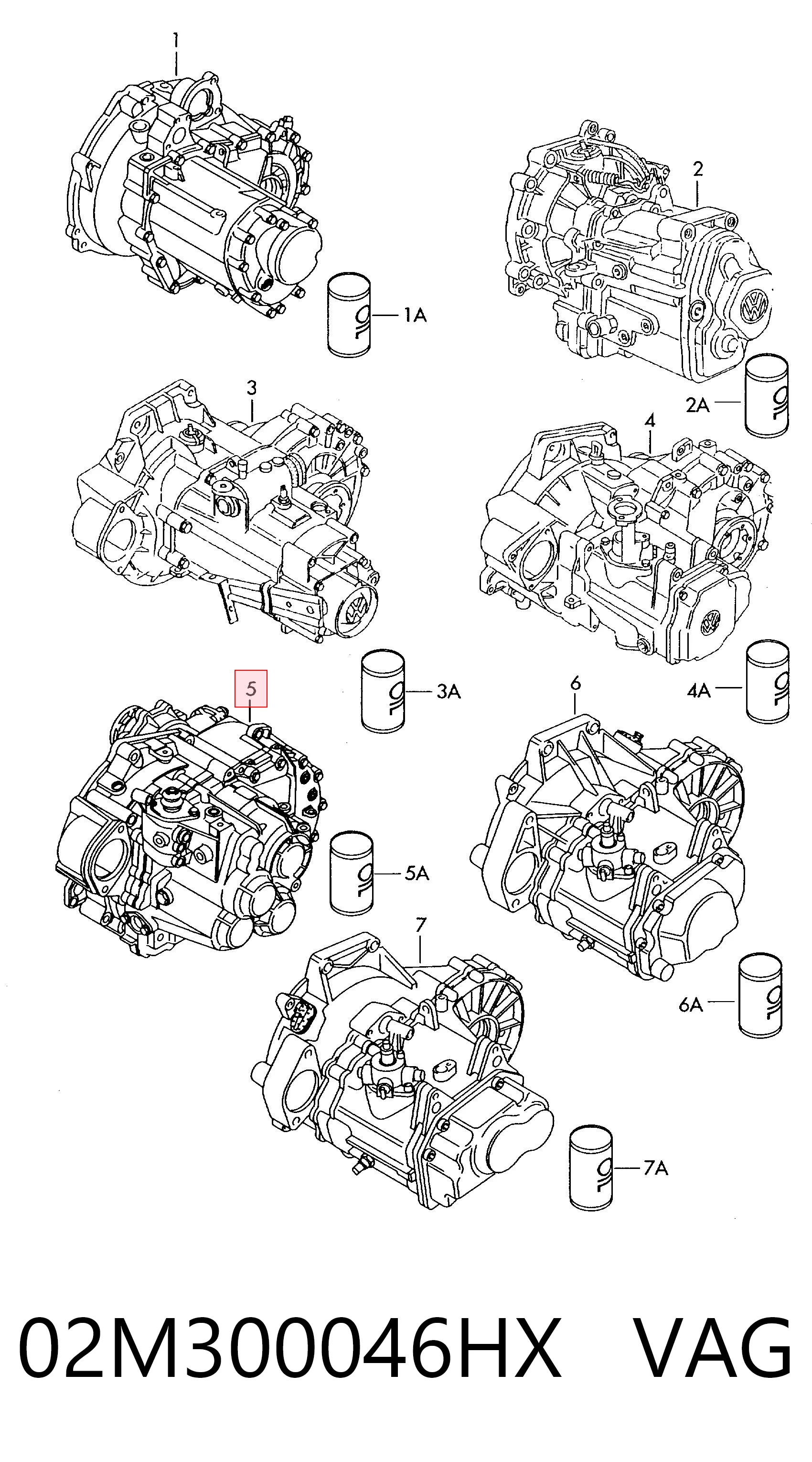 02M300046HX VAG