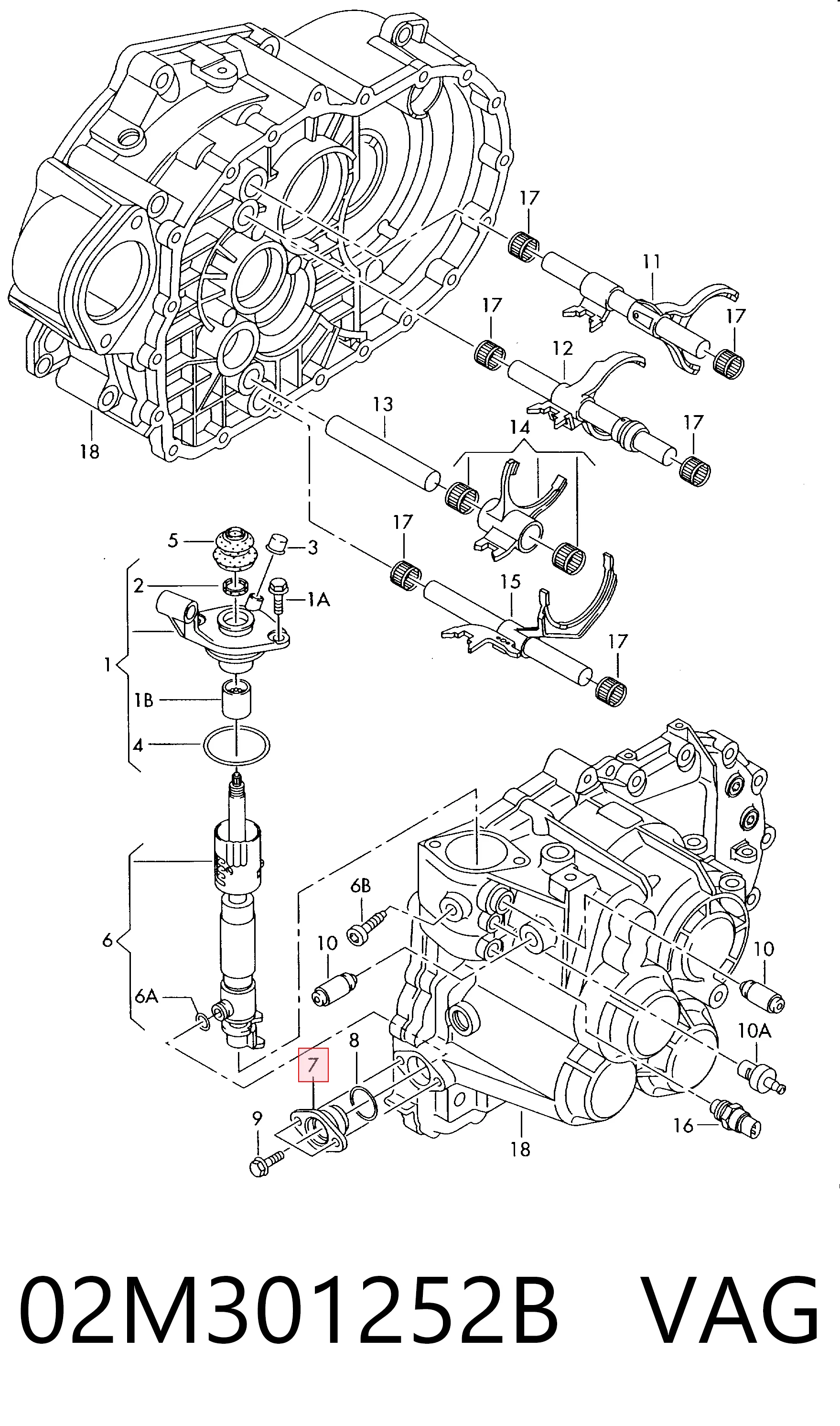 02M301252B VAG
