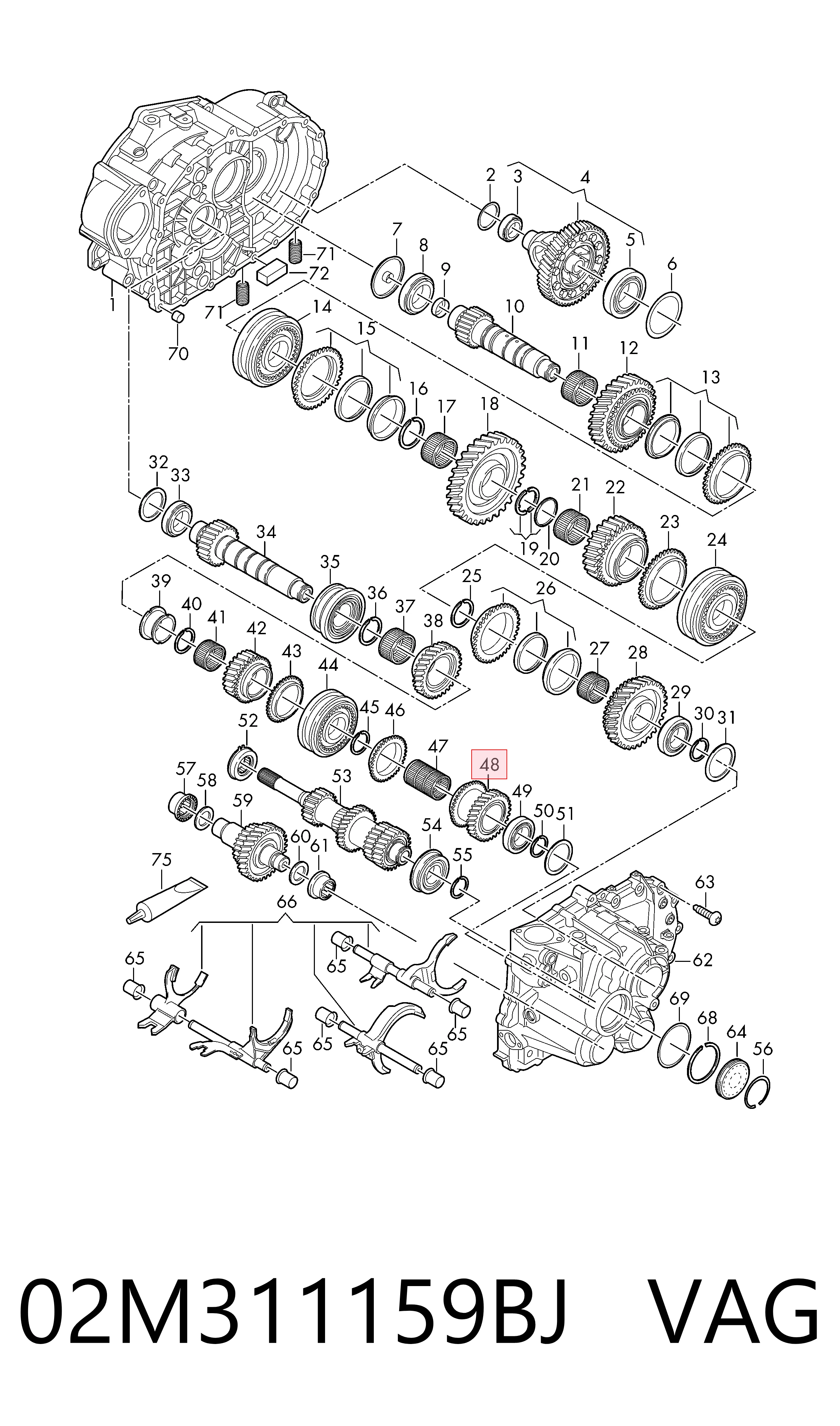 02M311159BJ VAG