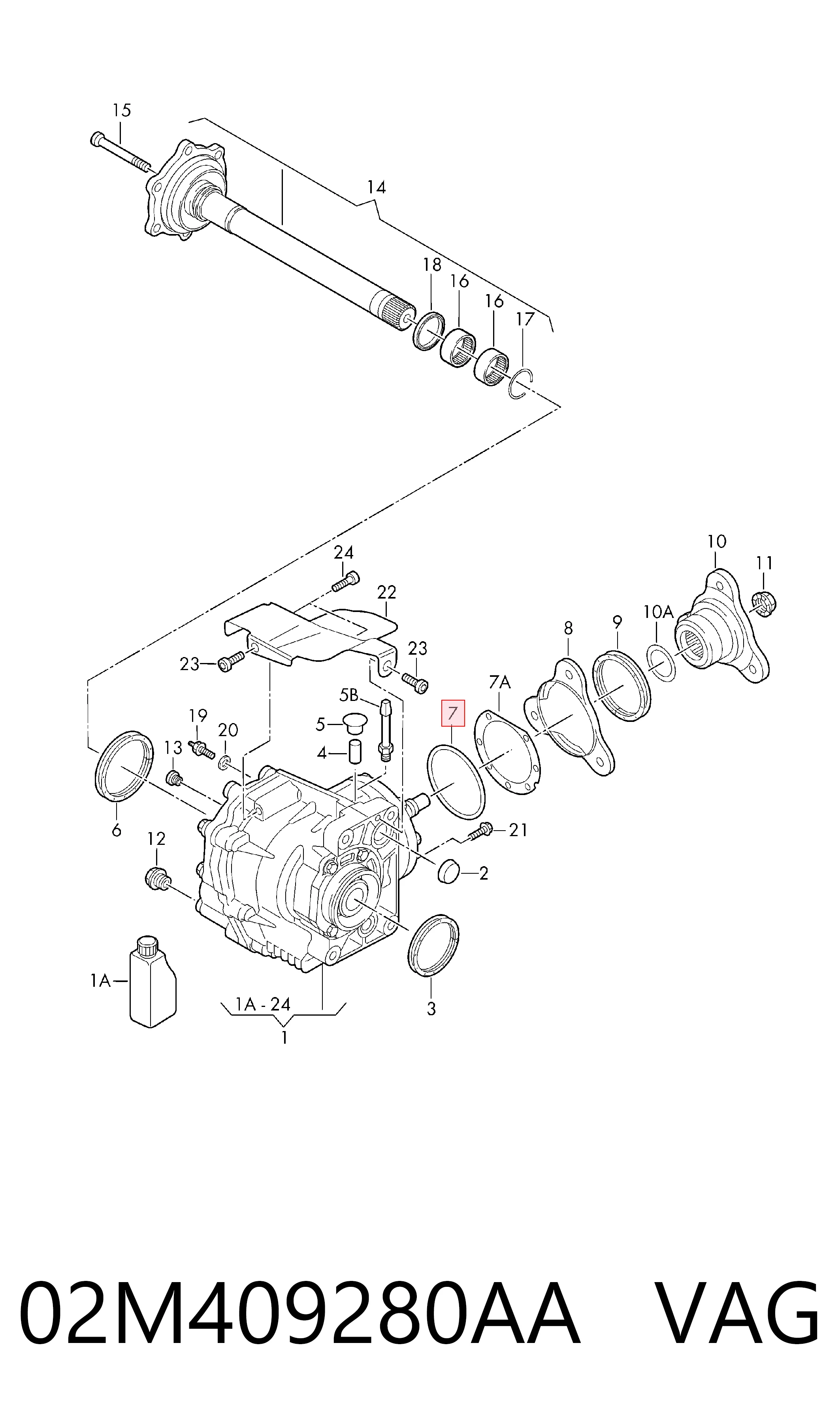 02M409280AA VAG 