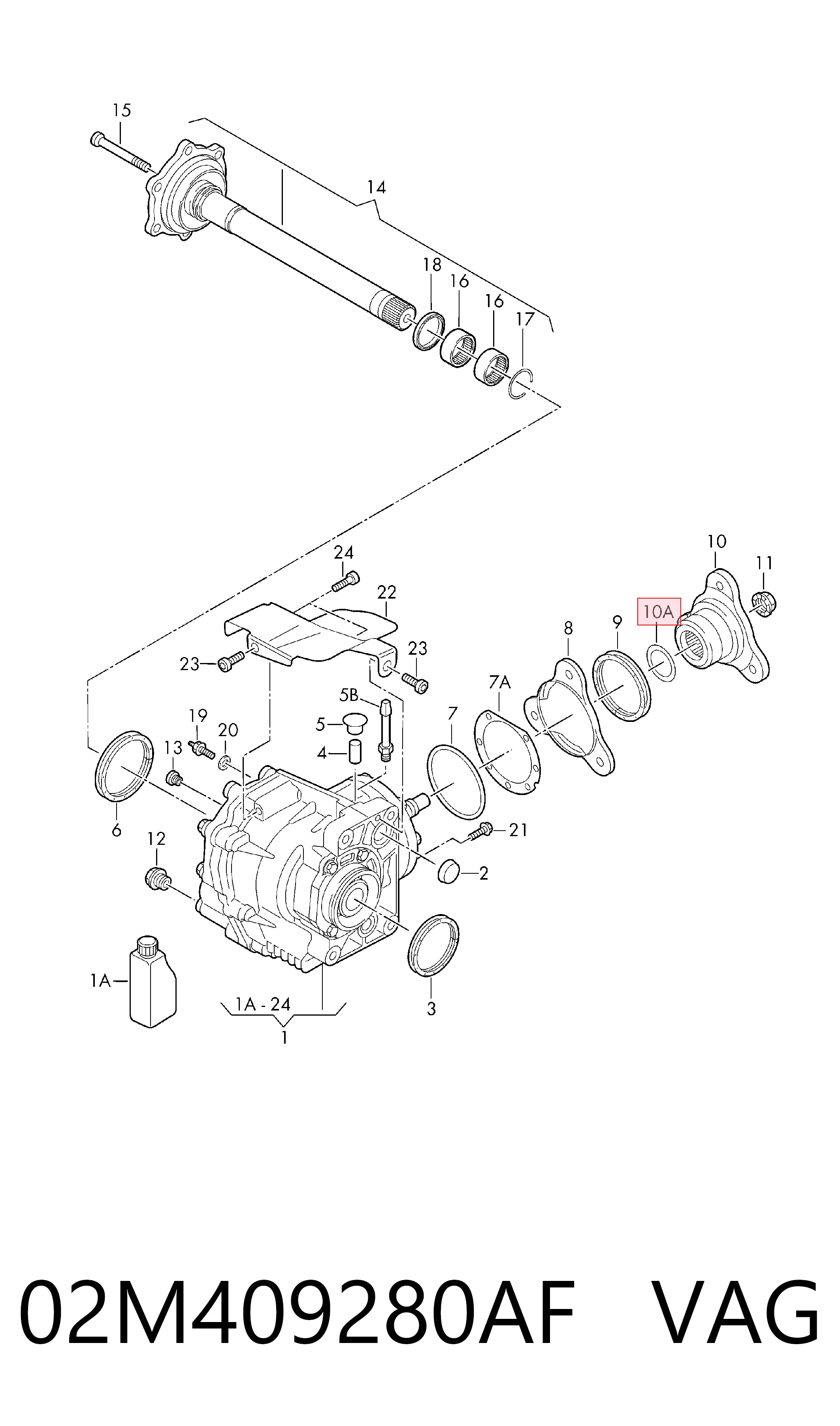02M409280AF VAG 