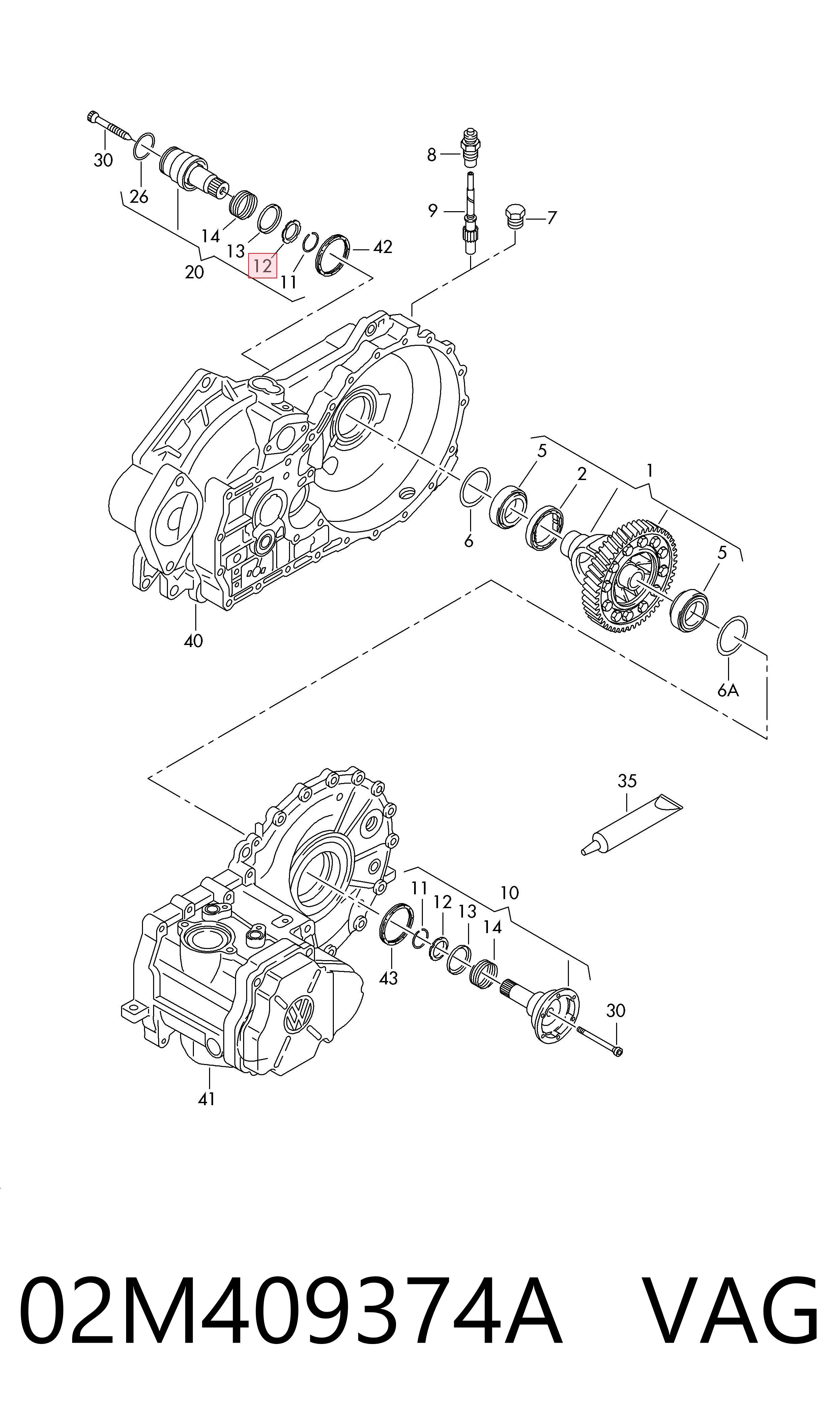 02M409374A VAG