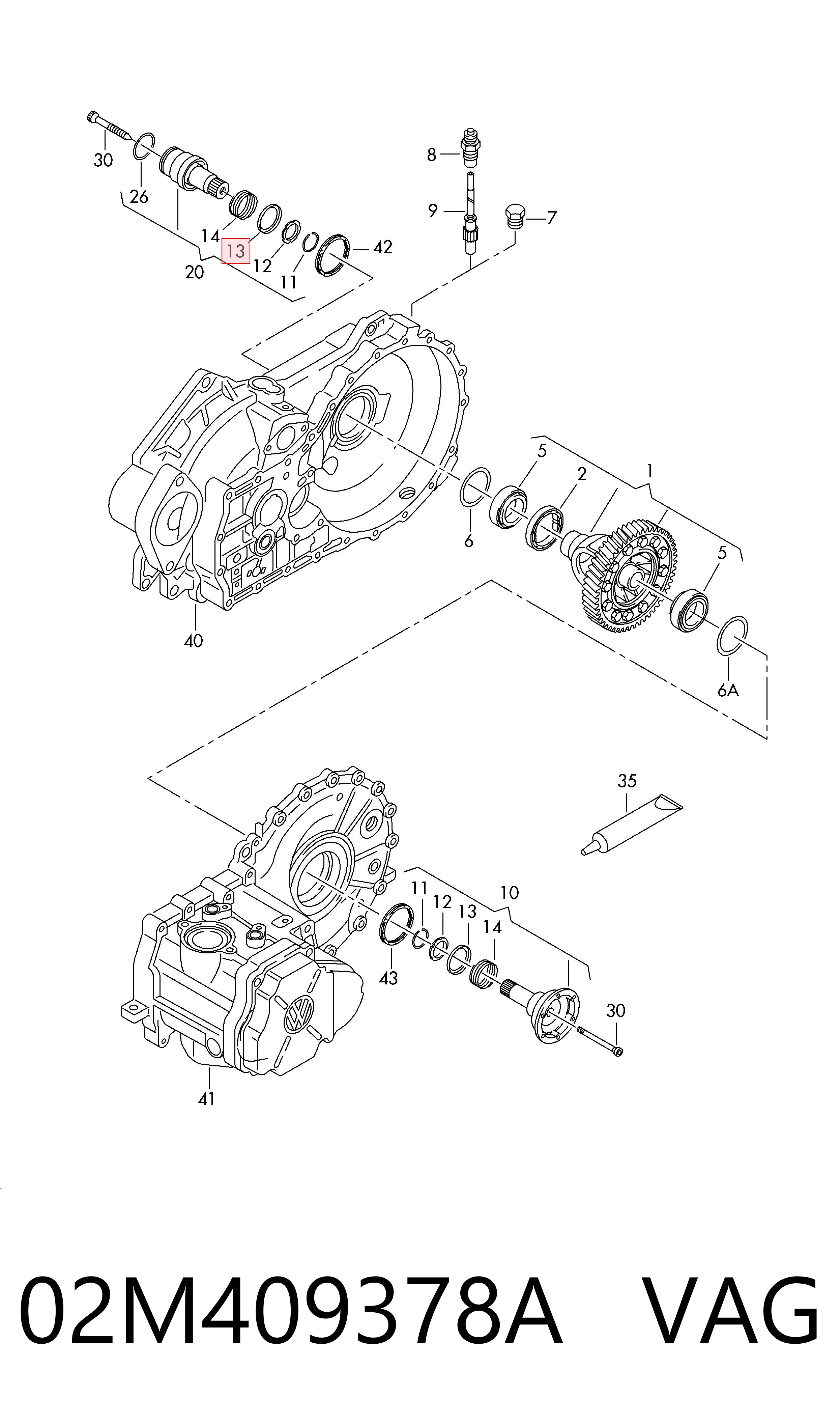 02M409378A VAG 