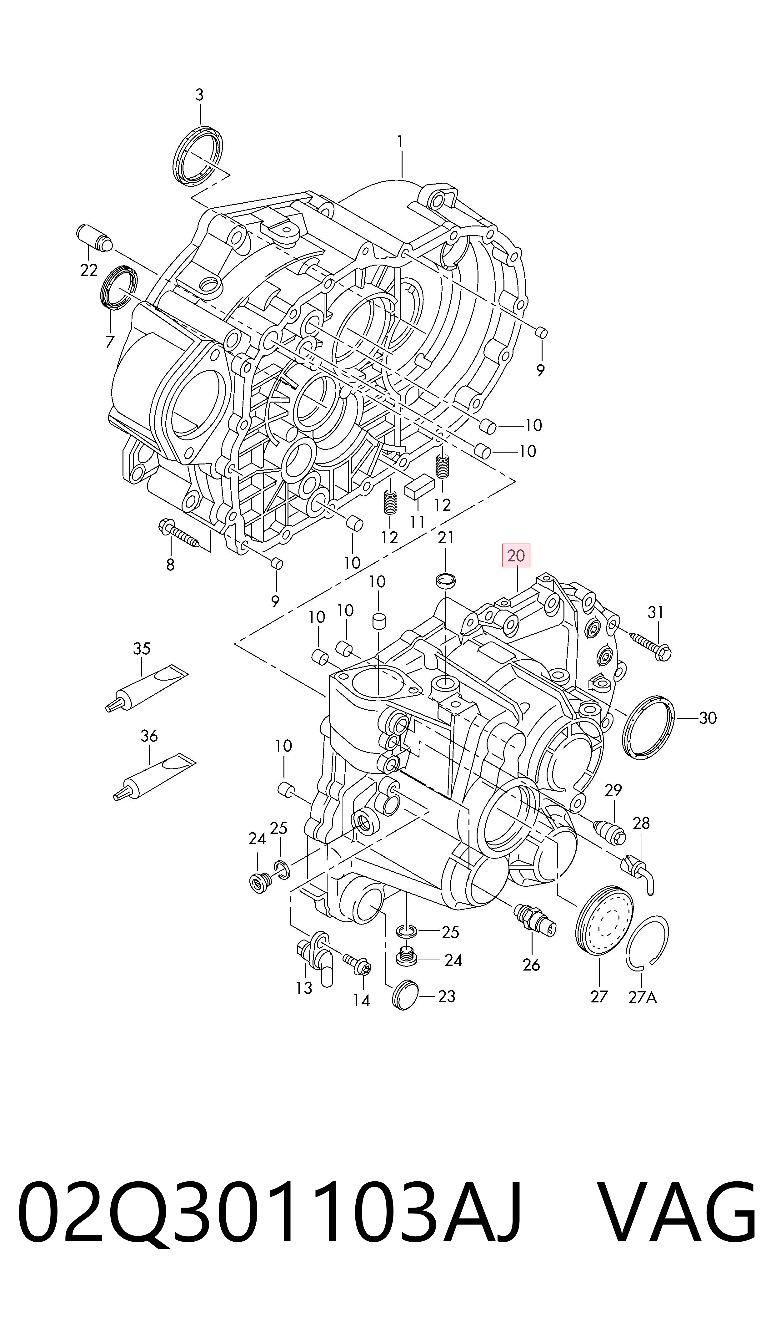 02Q301103AJ VAG